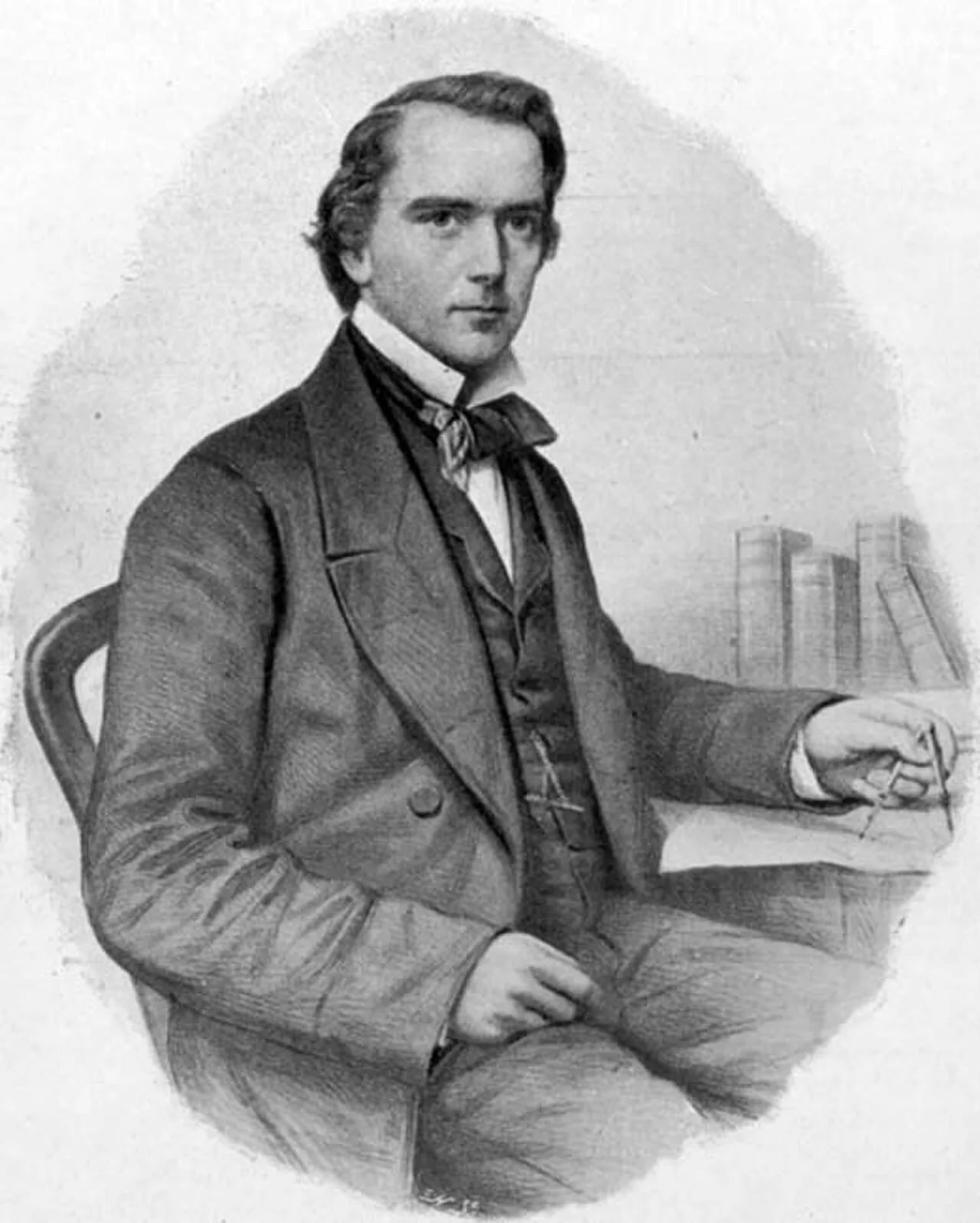 Porträt von Charles Tilston Bright (1832–1888) – Gedenkseite