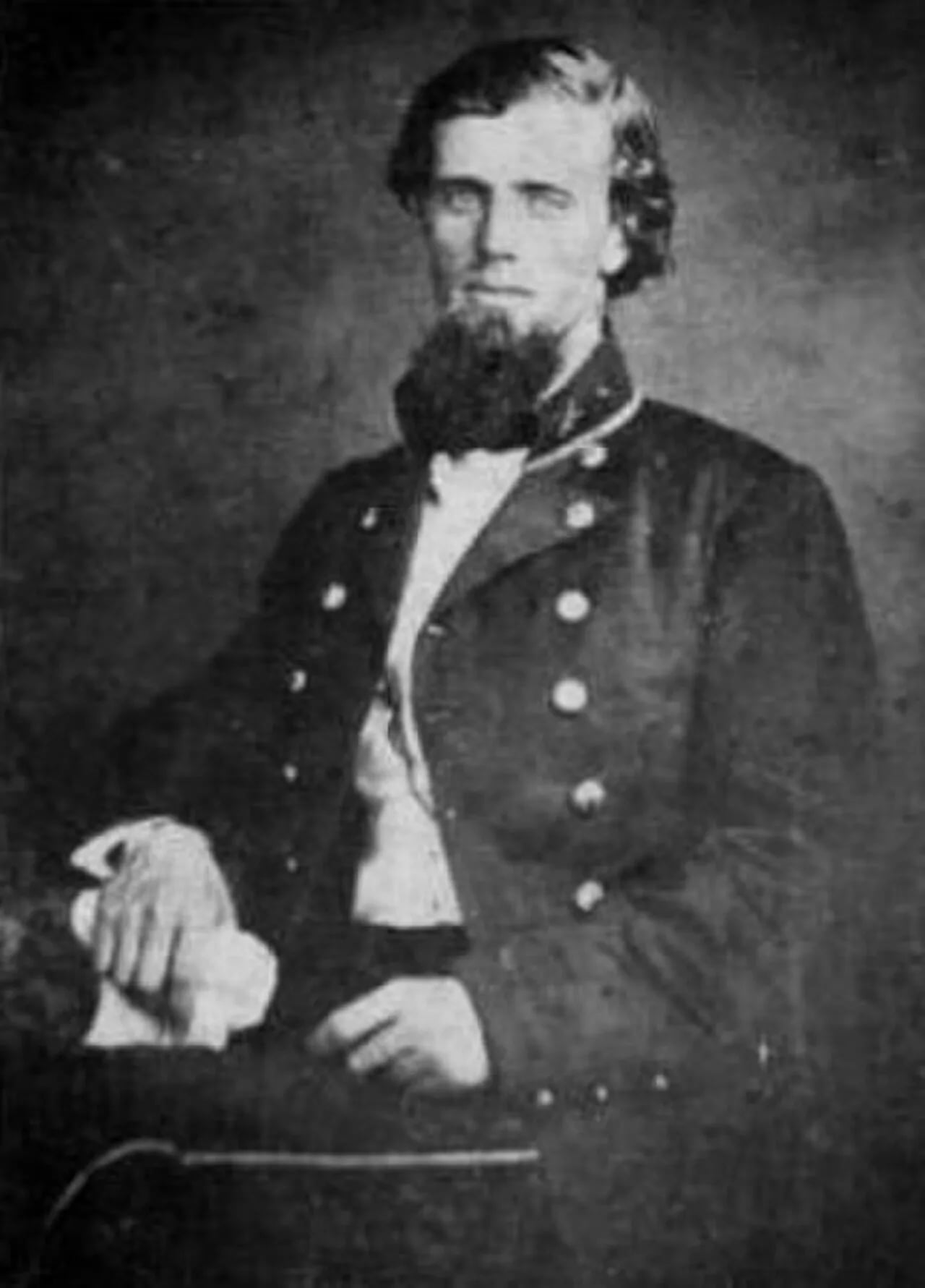 Portrait of James Edwards Rains (1833–1862) – memorial page