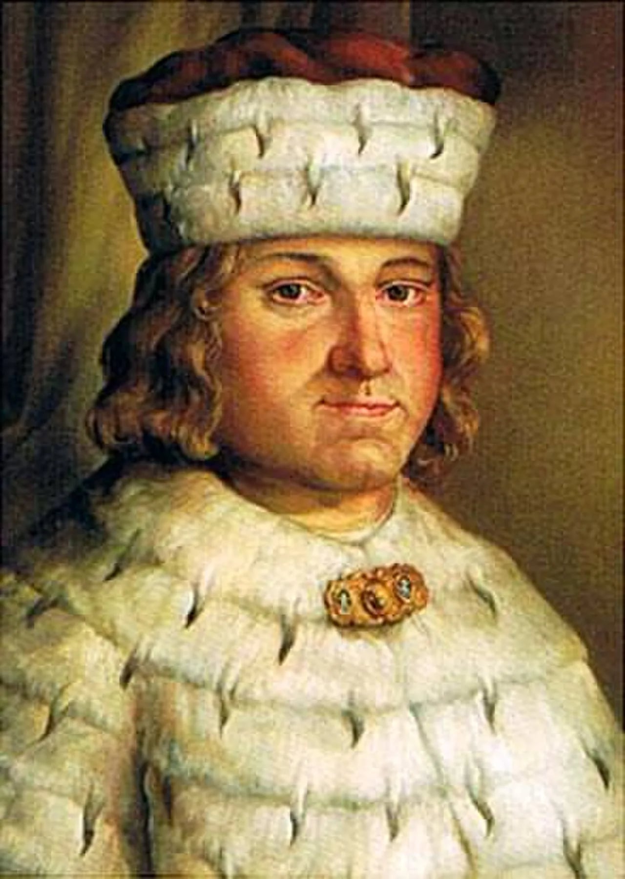 Porträt von Friedrich I. (1371–1440) – Gedenkseite