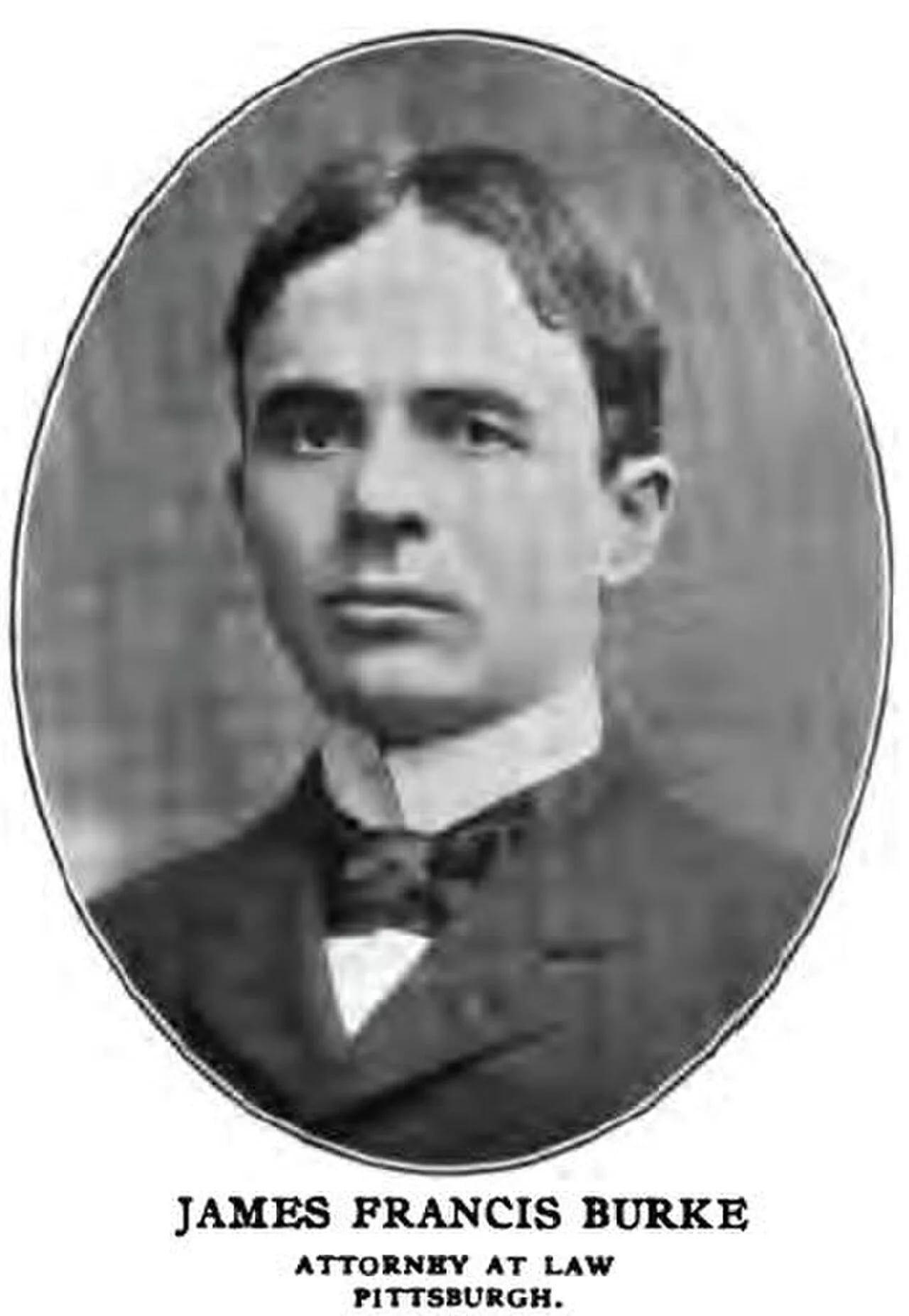Portrait of James F. Burke (1867–1932) – memorial page