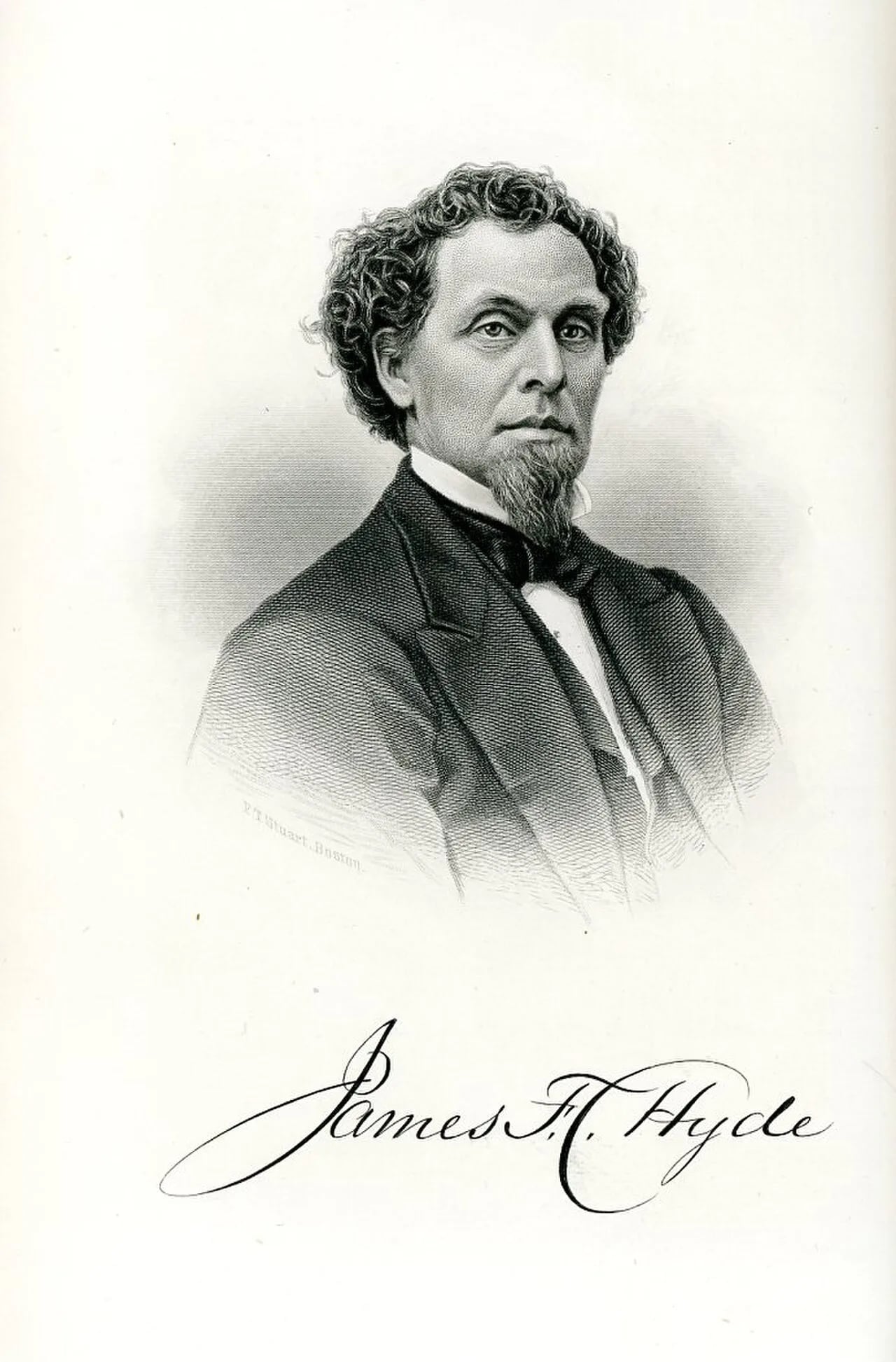 Portrait of James F. C. Hyde (1825–1898) – memorial page