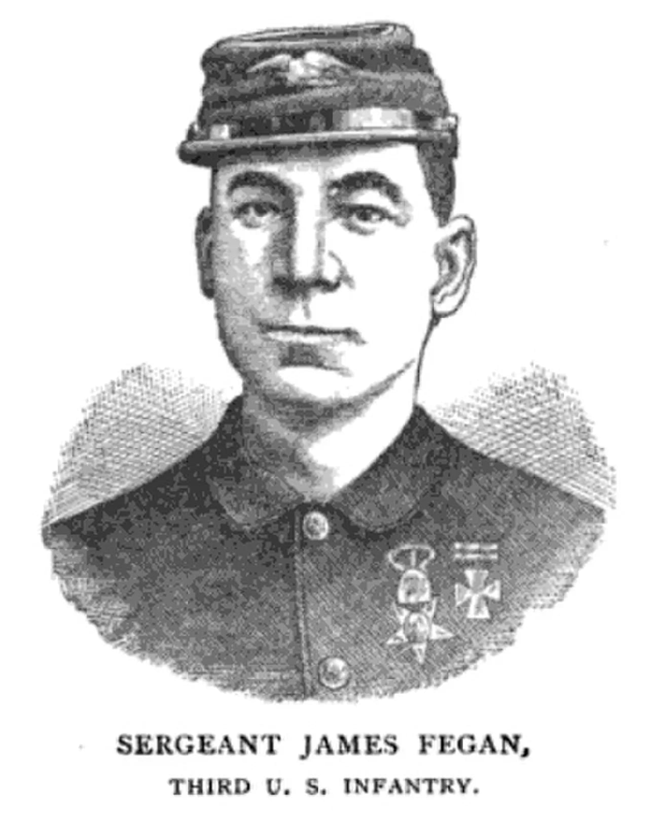 Portrait of James Fegan (1827–1886) – memorial page