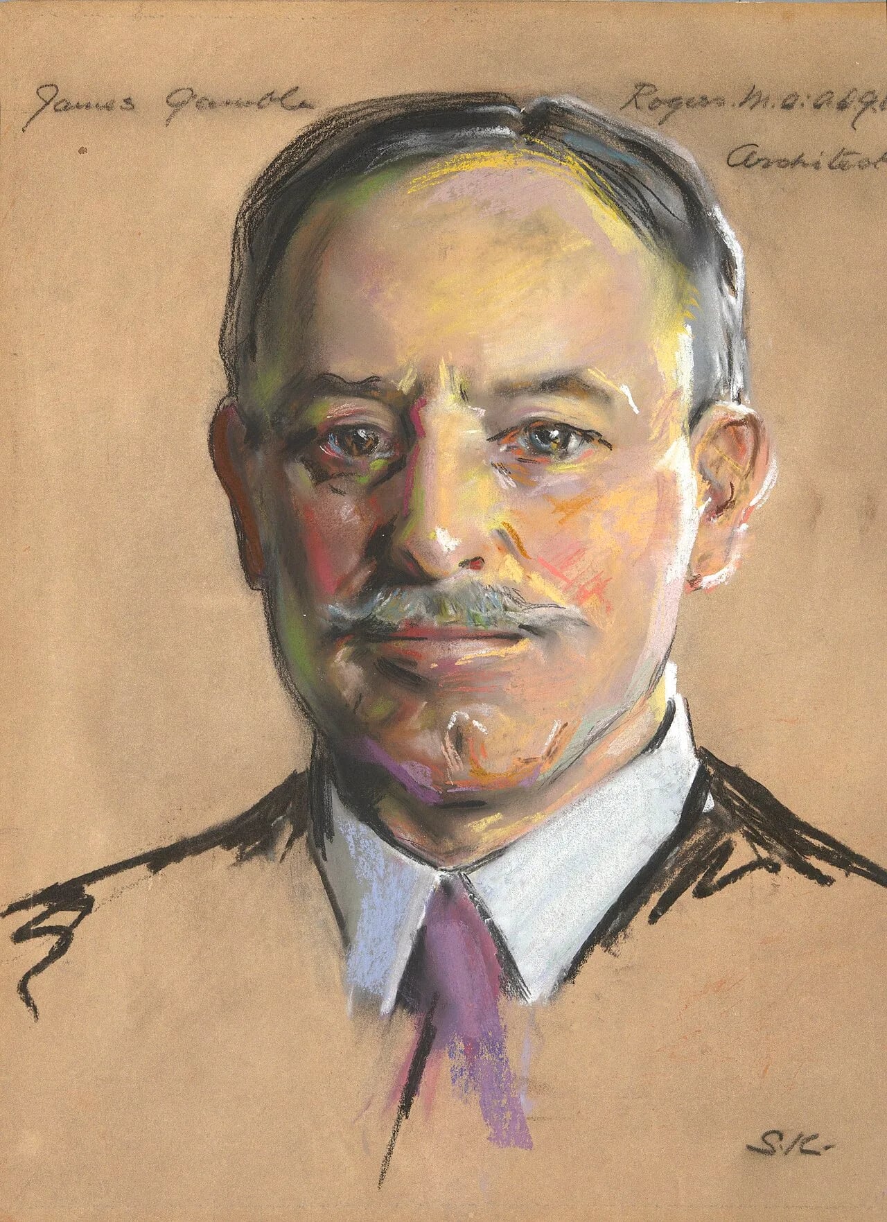 Portrait of James Gamble Rogers (1867–1947) – memorial page