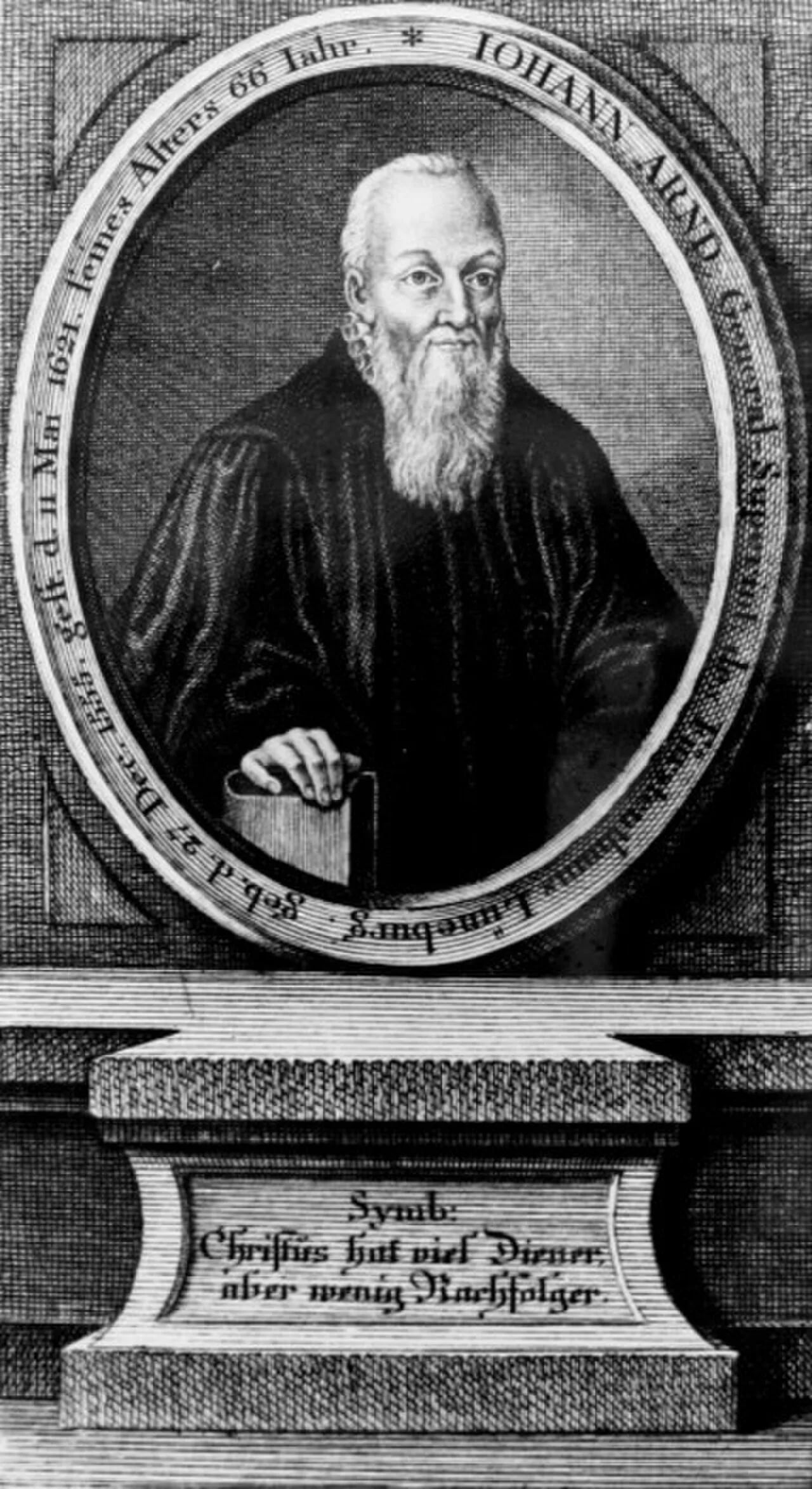 Porträt von Johann Arndt (1555–1621) – Gedenkseite