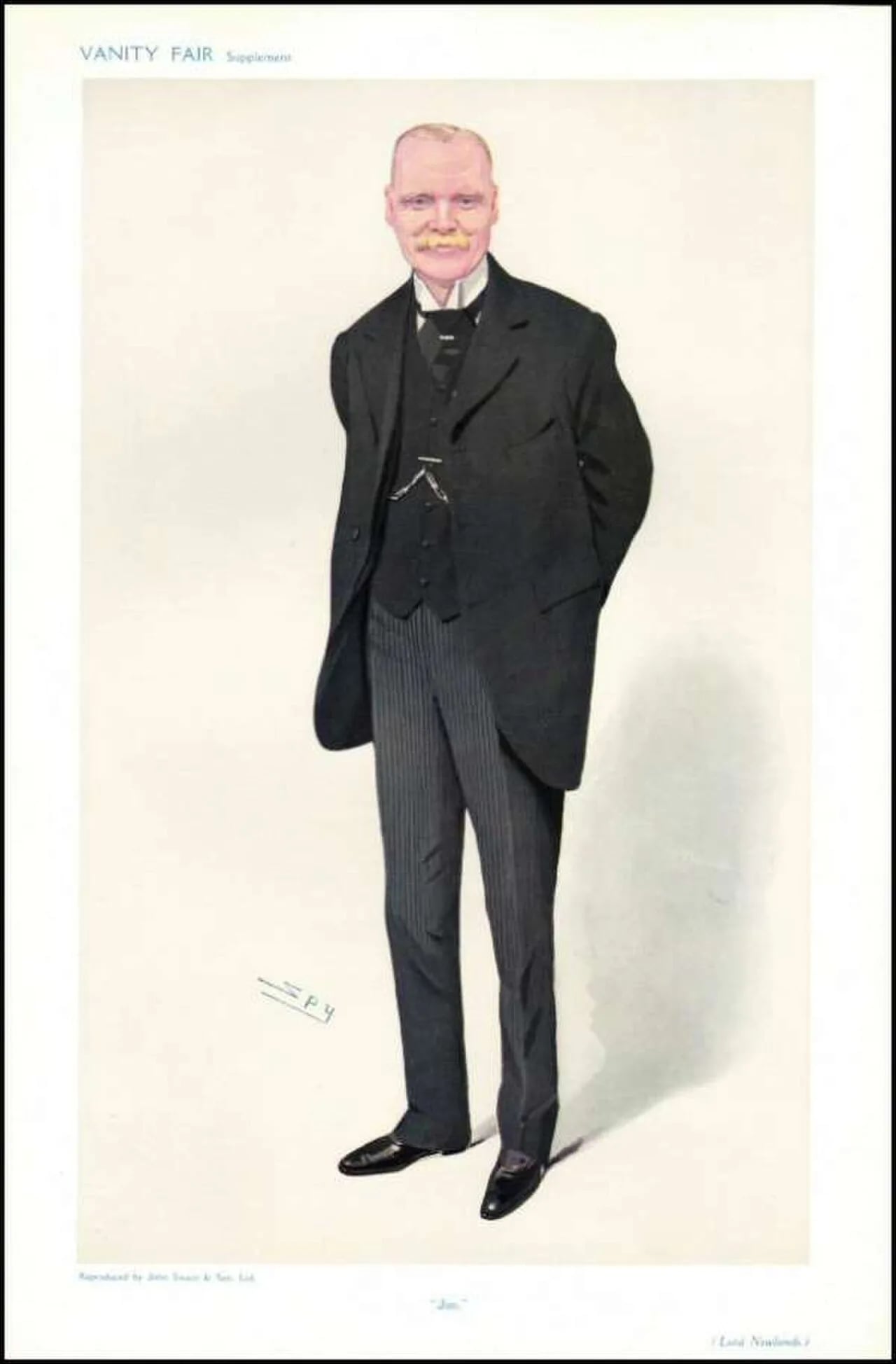 Portrait of James Hozier, 2nd Baron Newlands (1851–1929) – memorial page