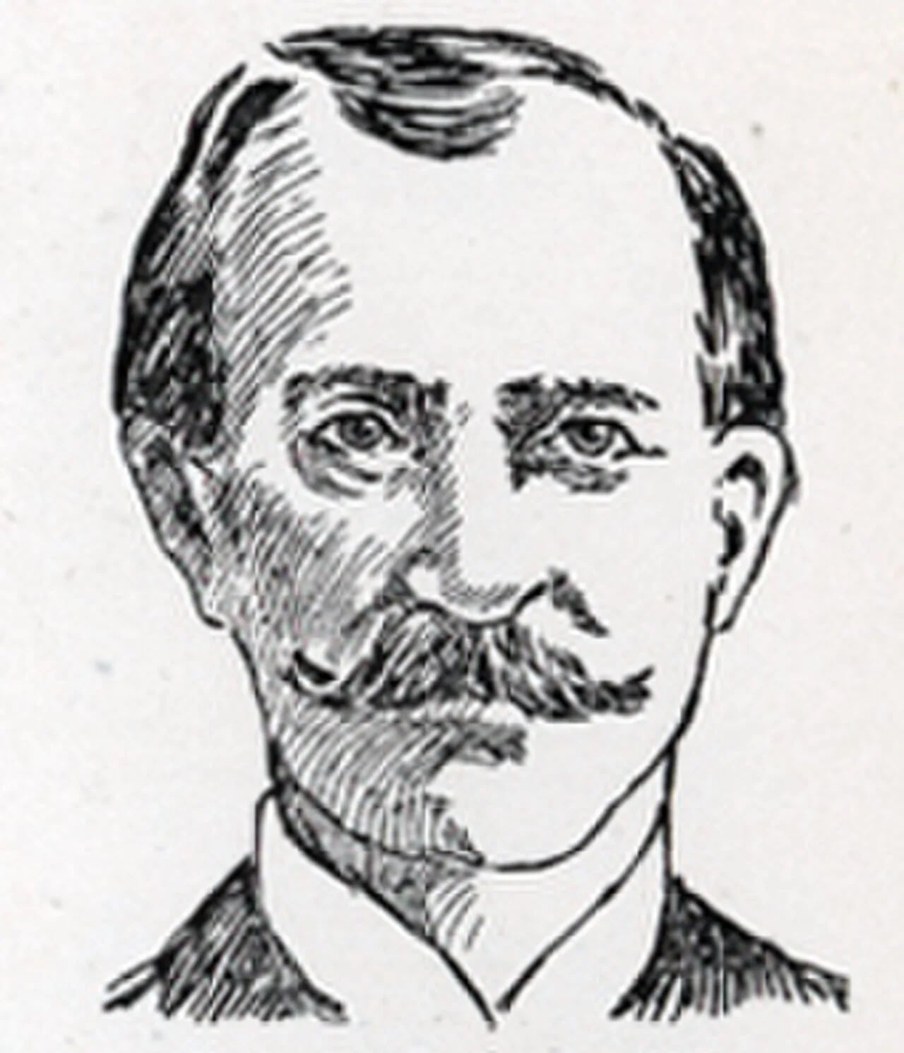 Porträt von James Knox Polk Hall (1844–1915) – Gedenkseite