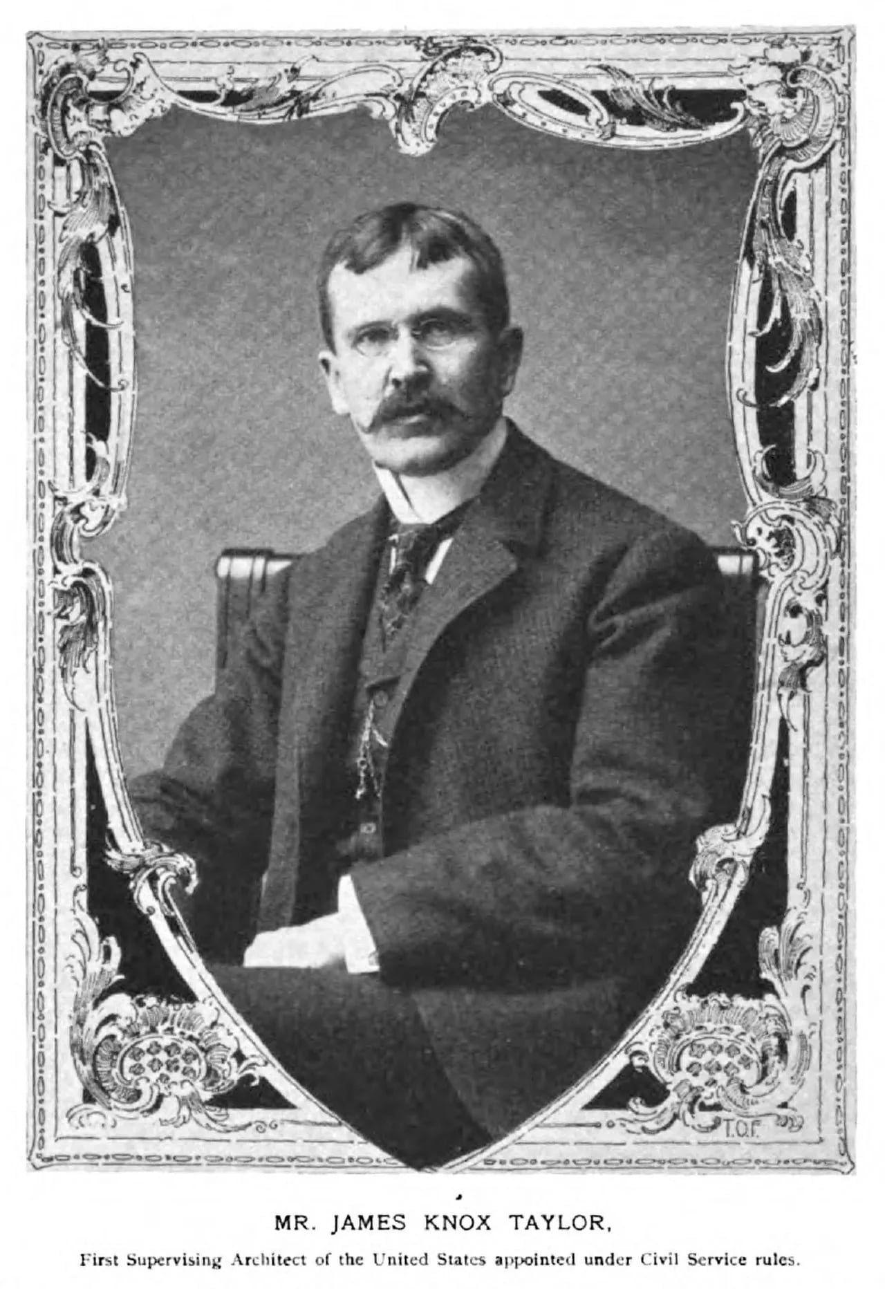 Porträt von James Knox Taylor (1857–1929) – Gedenkseite