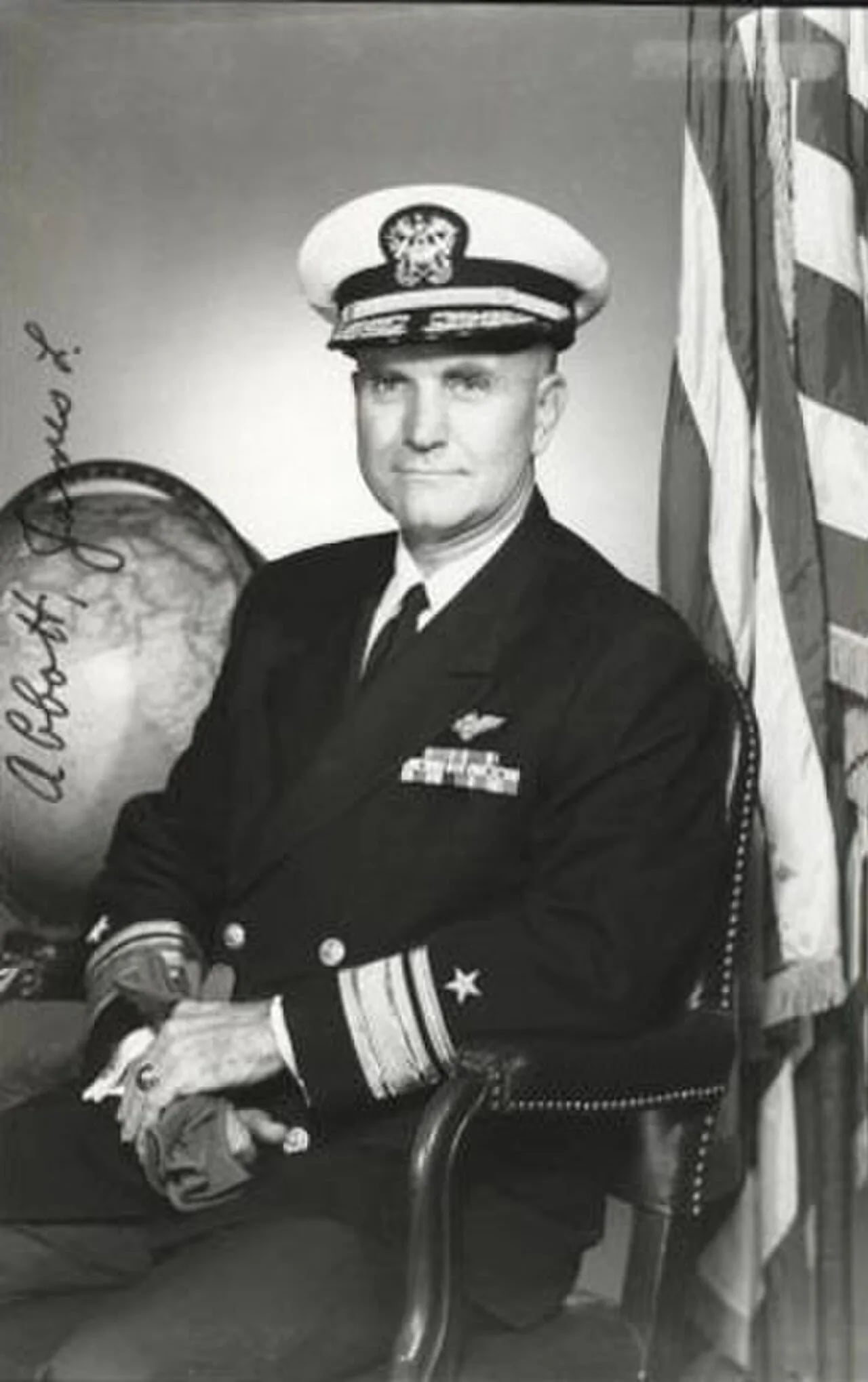 Portrait of James Lloyd Abbot junior (1918–2012) – memorial page