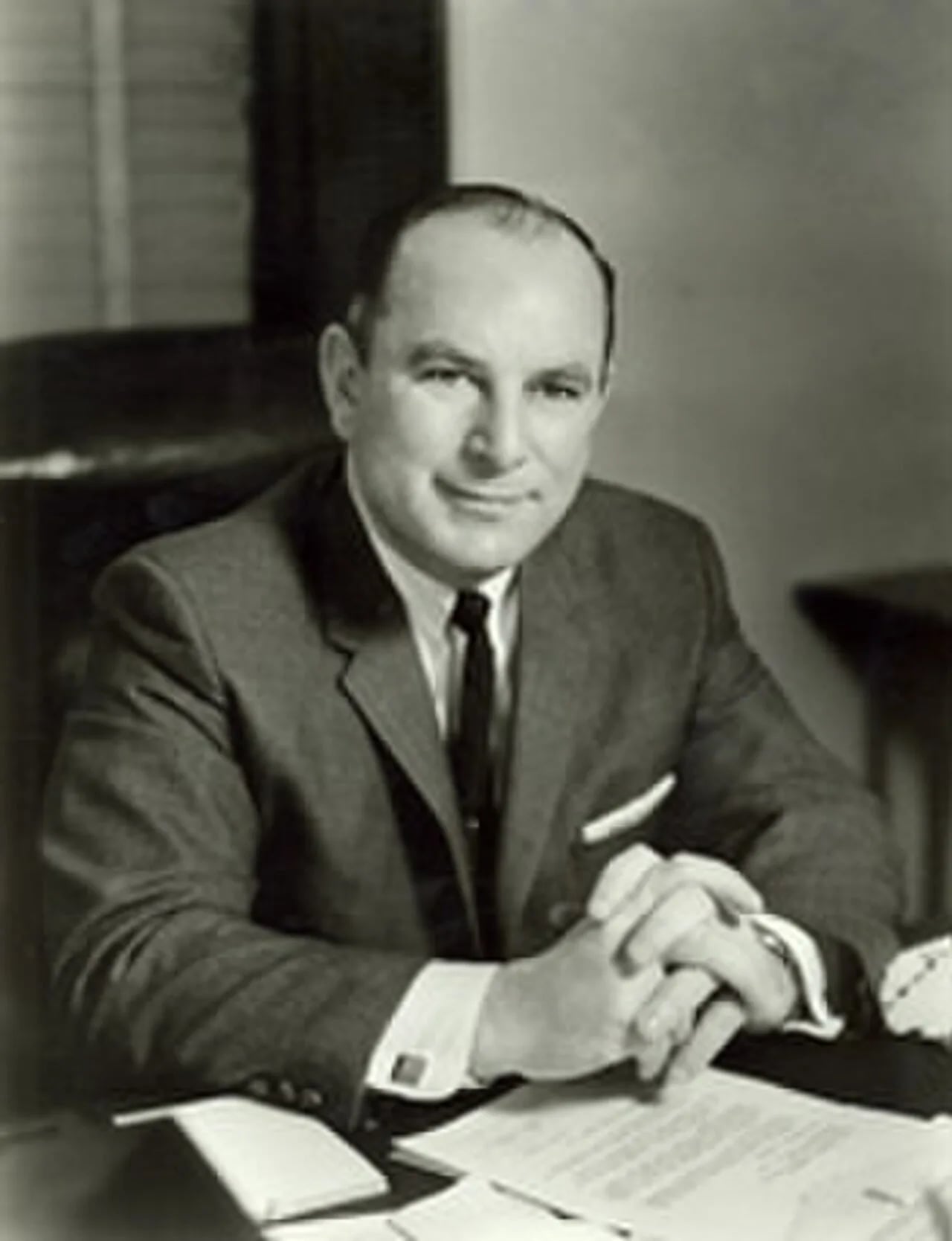 Portrait of James M. Hanley (1920–2003) – memorial page