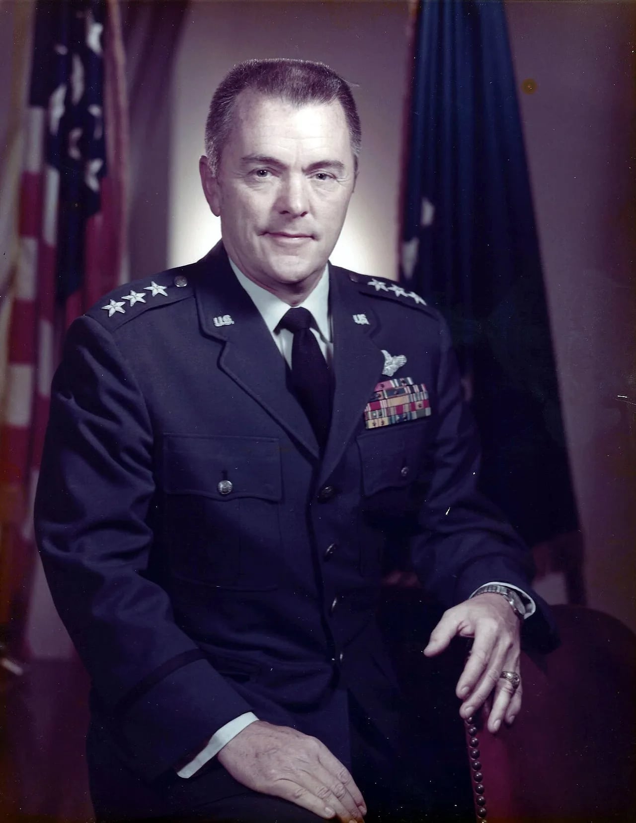 Porträt von James M. Keck (1921–2018) – Gedenkseite