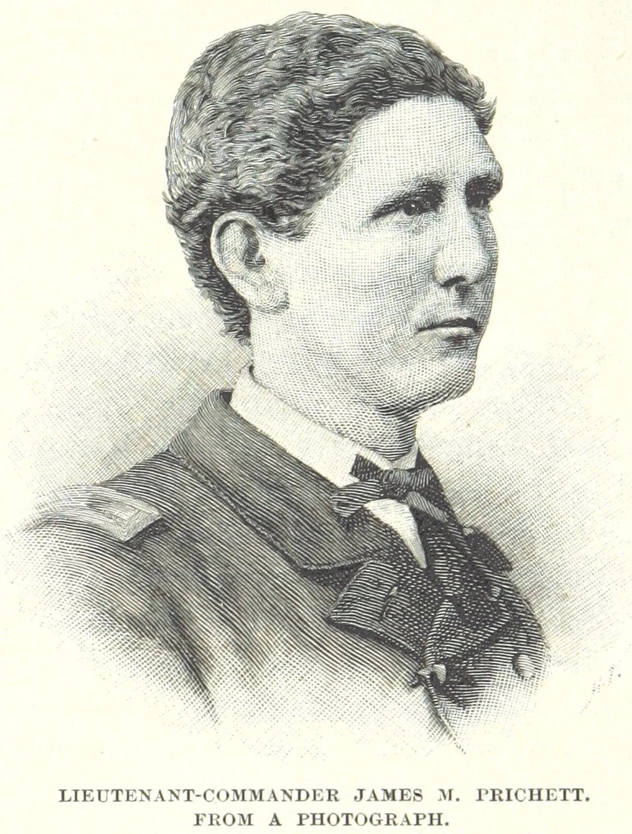Portrait of James M. Prichett (1836–1871) – memorial page