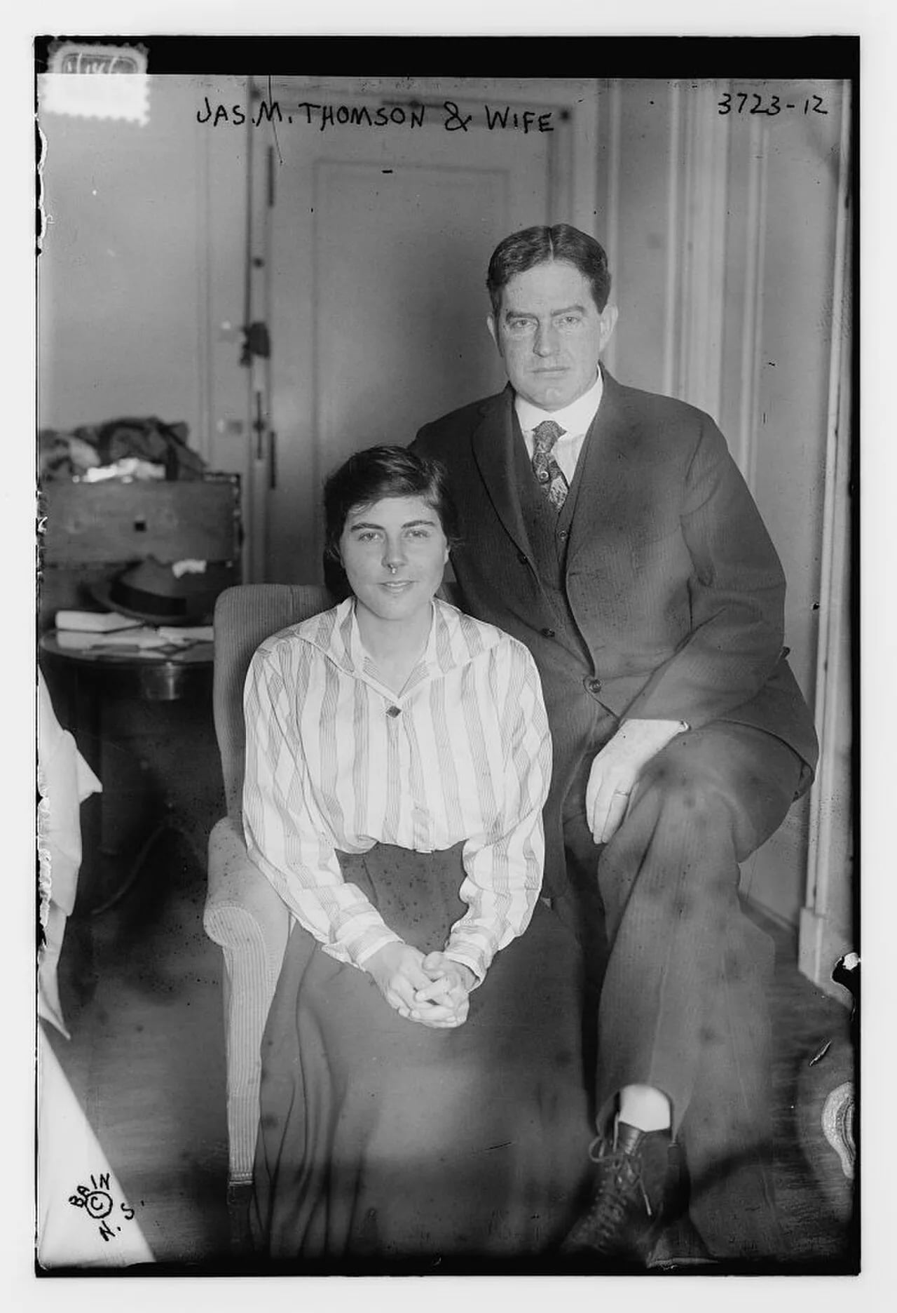 Portrait of James M. Thomson (1878–1959) – memorial page