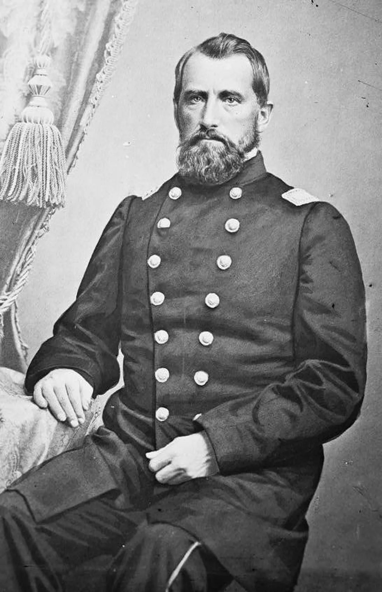 Portrait of James M. Tuttle (1823–1892) – memorial page