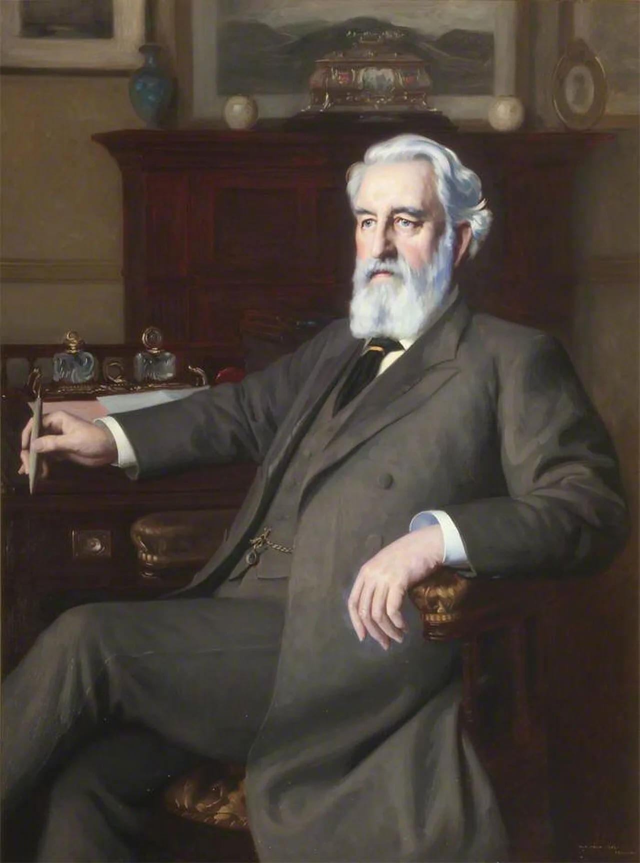 Portrait of James Mansergh (1834–1905) – memorial page