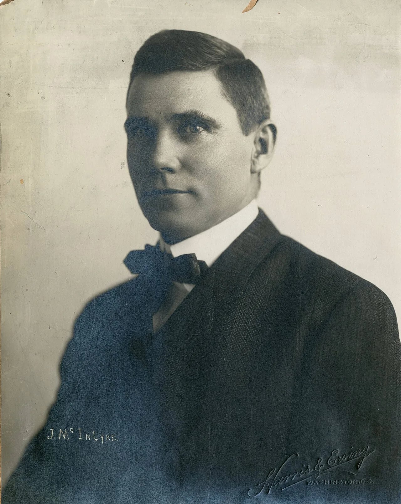 Porträt von James McIntyre (1857–1937) – Gedenkseite