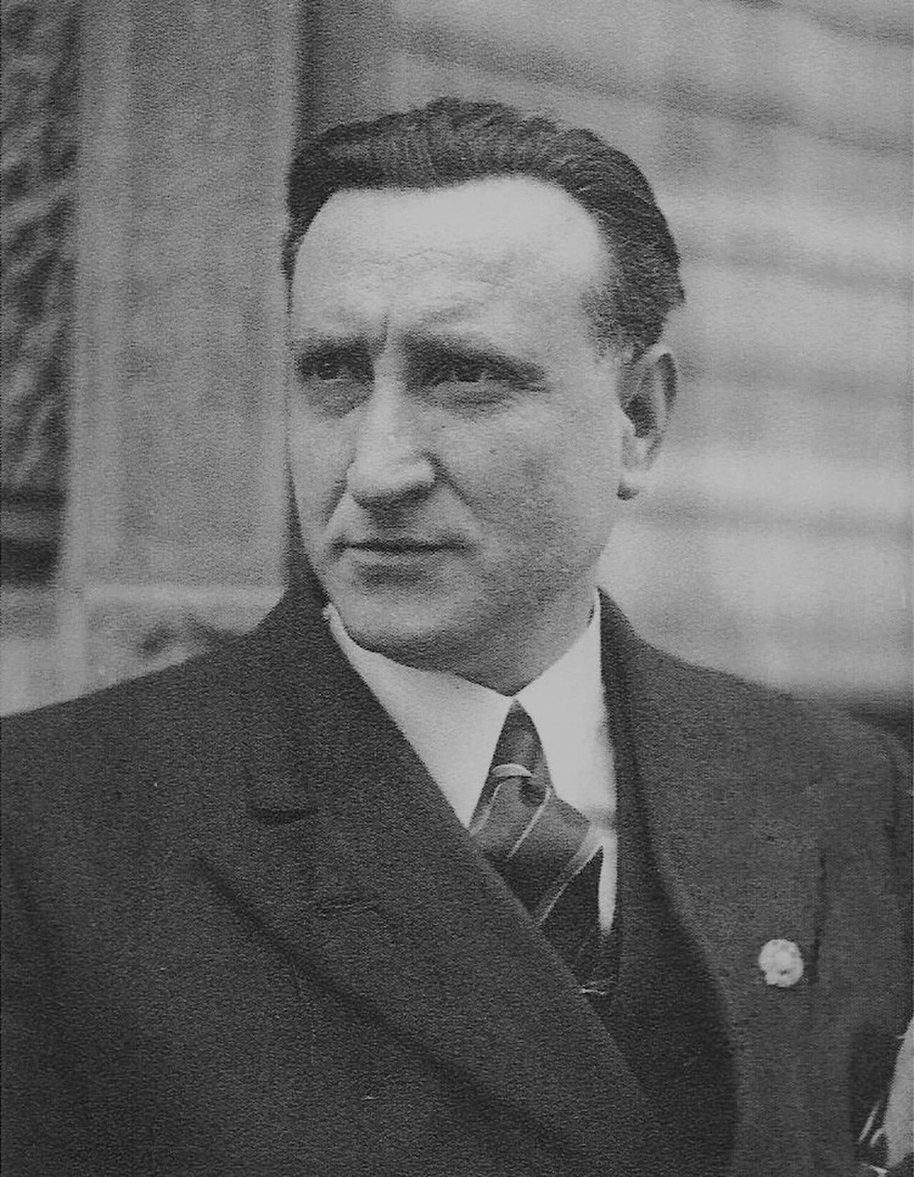 Porträt von Giuseppe Malagodi (1894–1945) – Gedenkseite