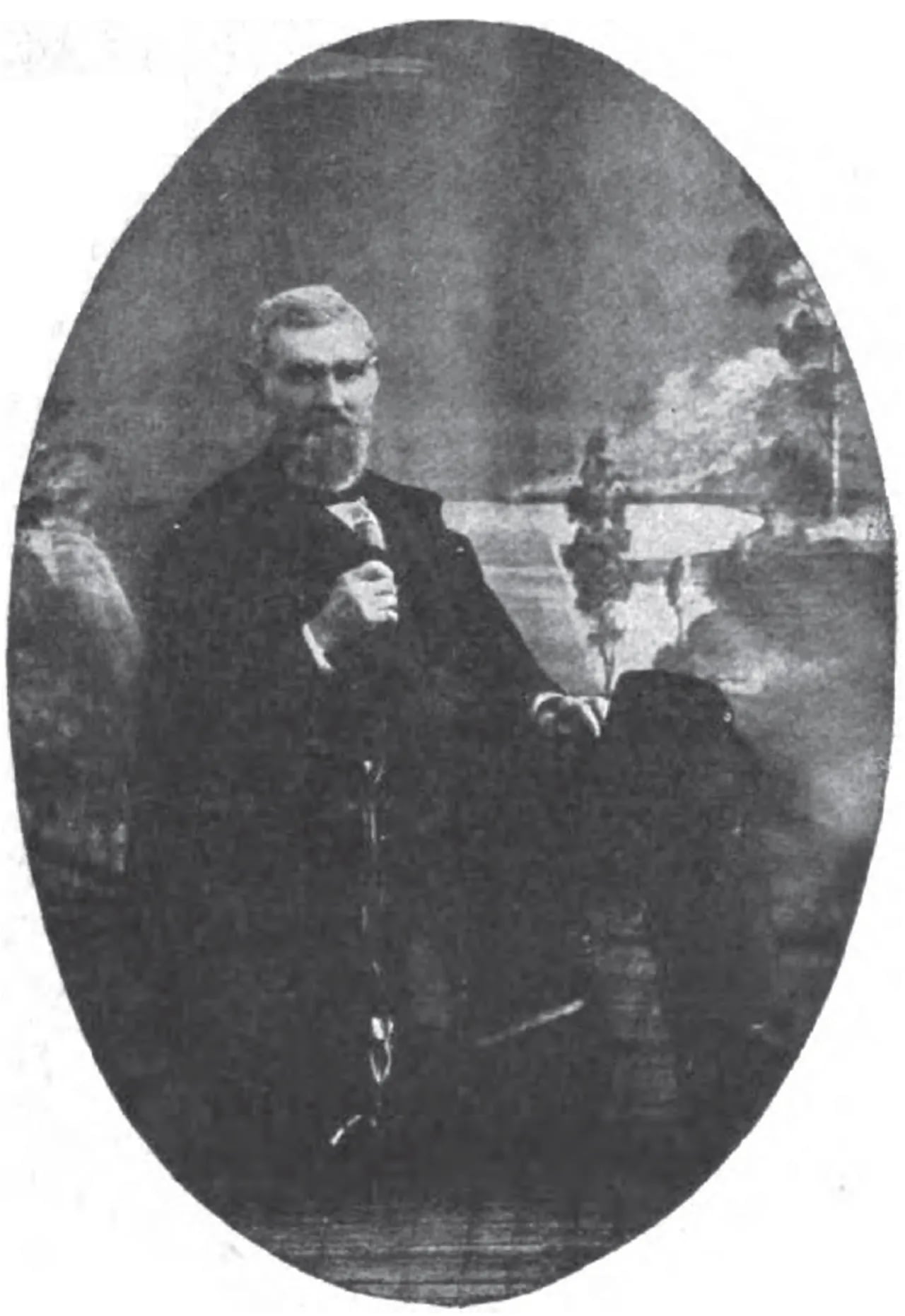 Porträt von James R. Morris (1819–1899) – Gedenkseite