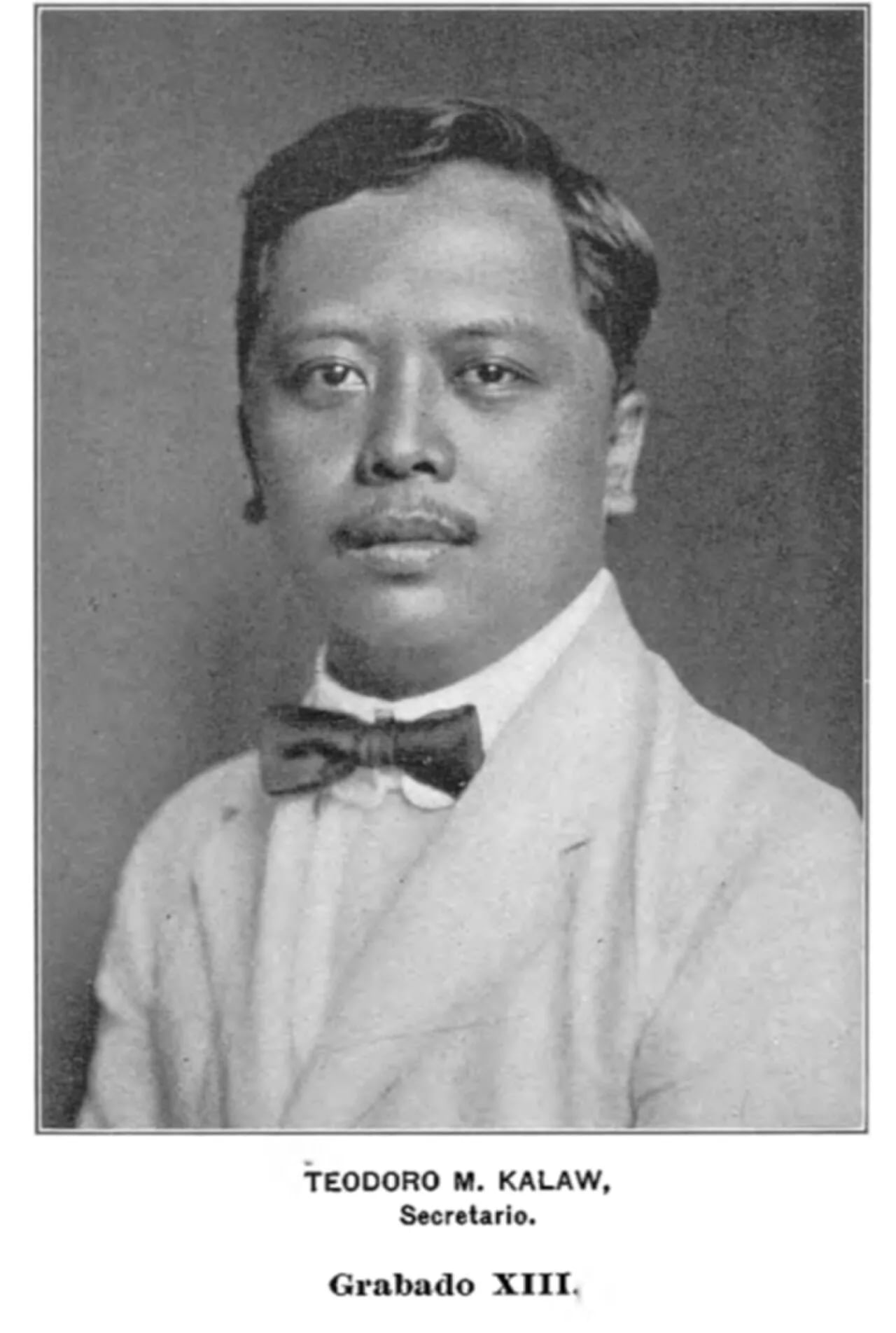 Portrait of Teodoro Kalaw (1884–1940) – memorial page
