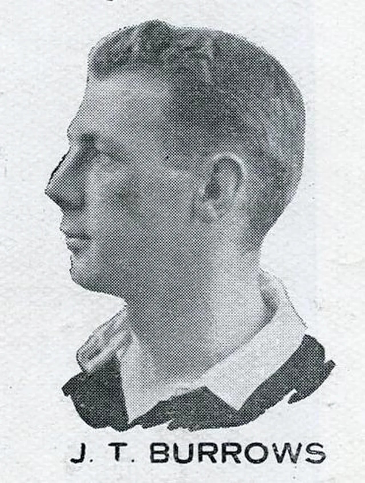 Portrait of Jim Burrows (1904–1991) – memorial page