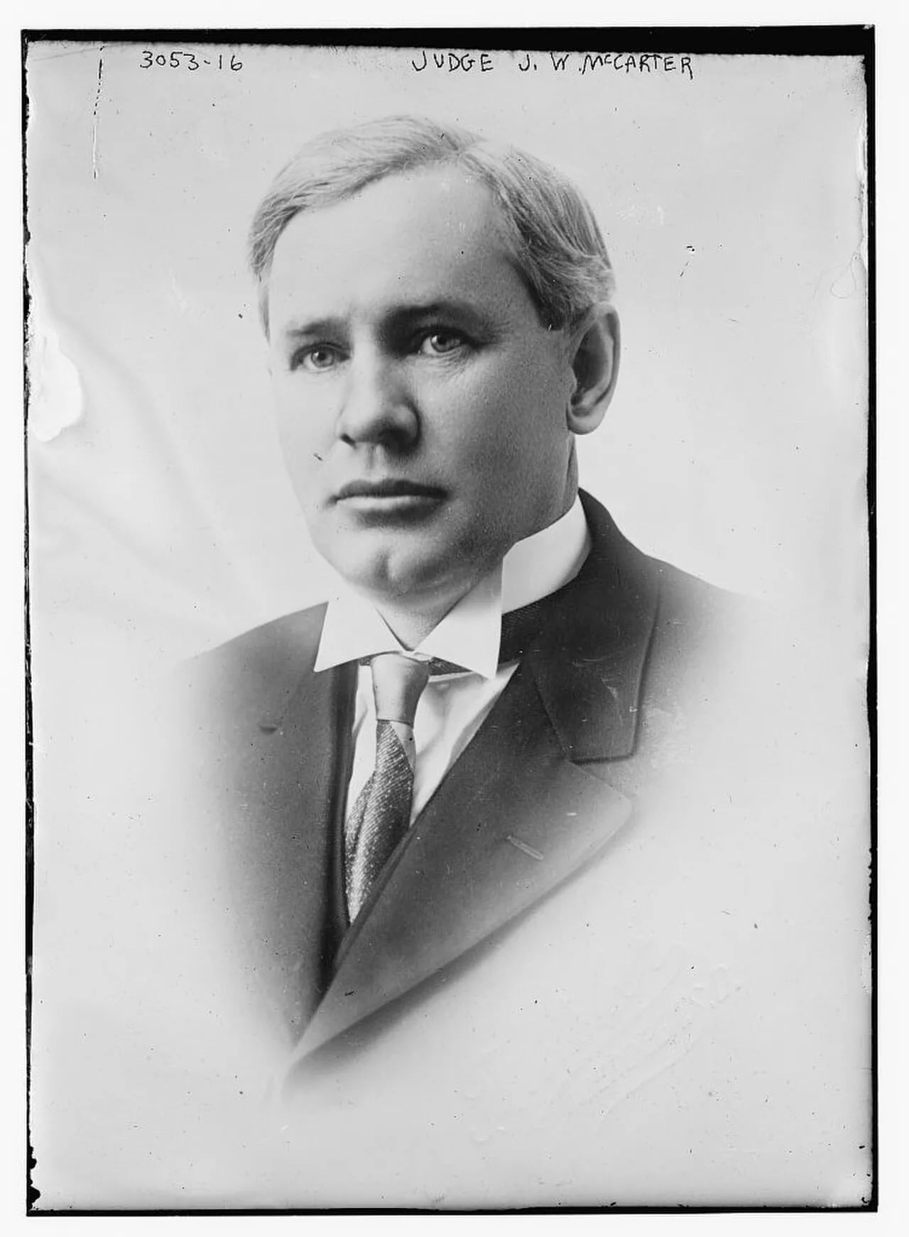 Porträt von James W. McCarter (1872–1939) – Gedenkseite