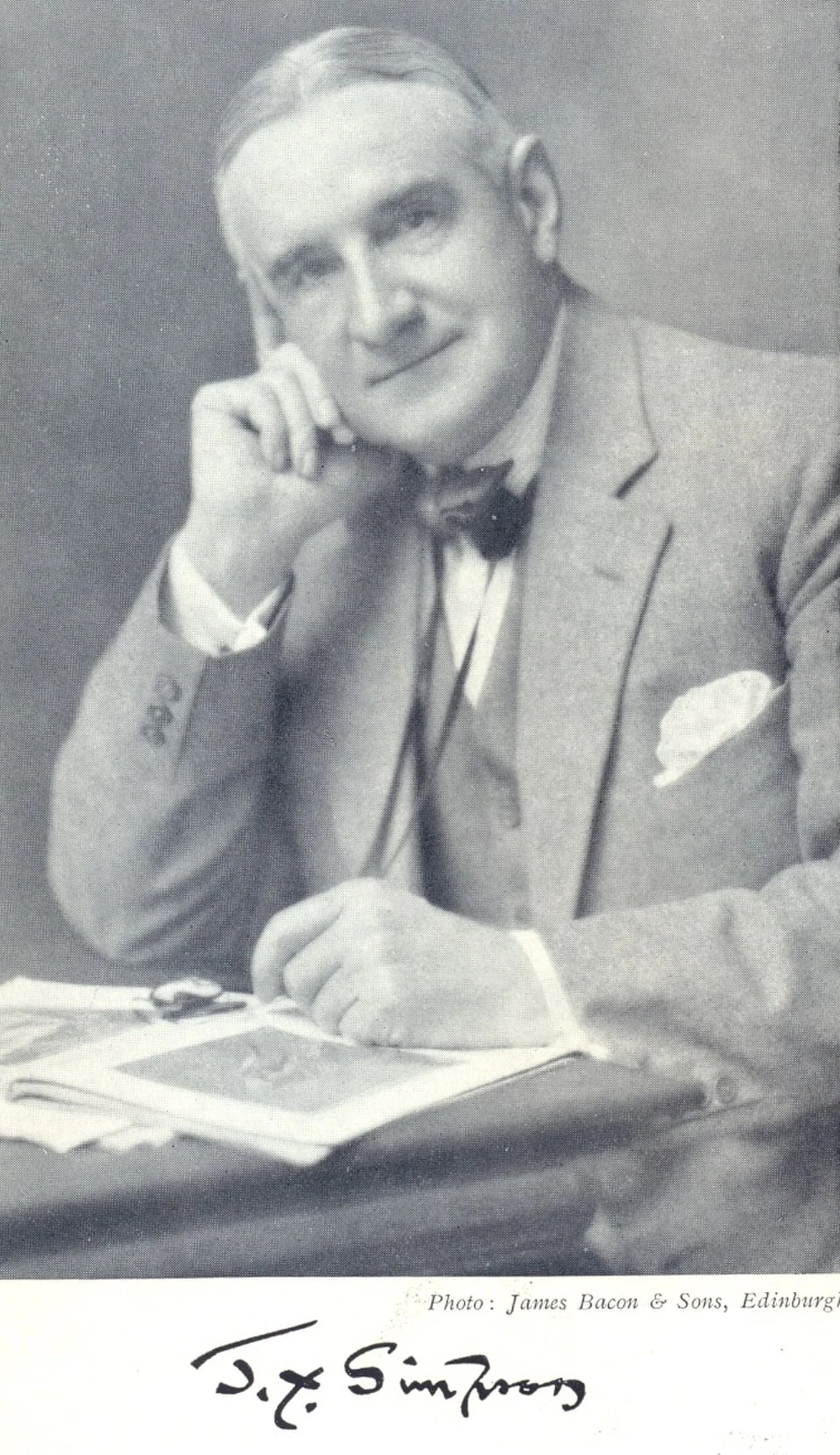 Porträt von James Young Simpson (1873–1934) – Gedenkseite