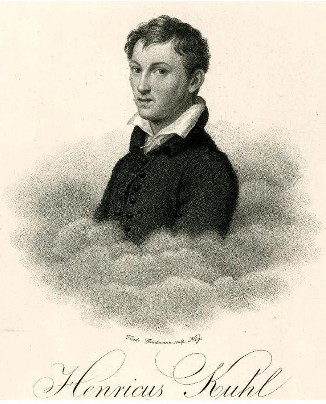 Portrait of Heinrich Kuhl (1797–1821) – memorial page