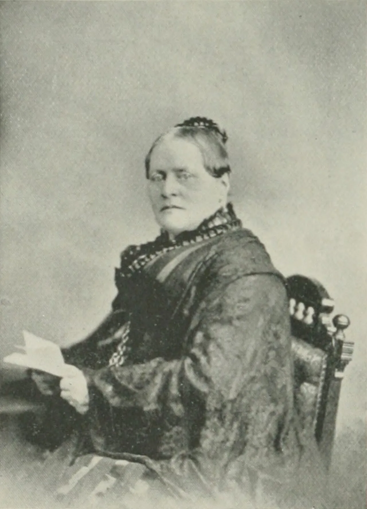 Portrait of Martha H. Mowry (1818–1899) – memorial page