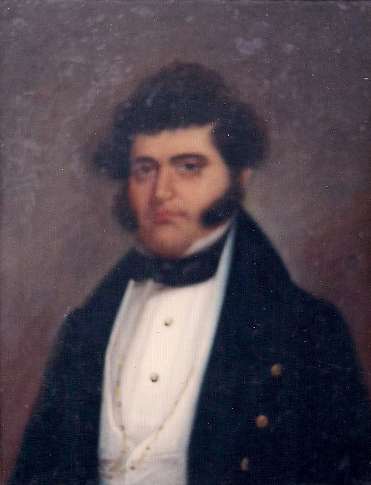 Portrait of Tomás Antonio de San Pedro de Alcántara Mena y Mesa (1802–1868) – memorial page