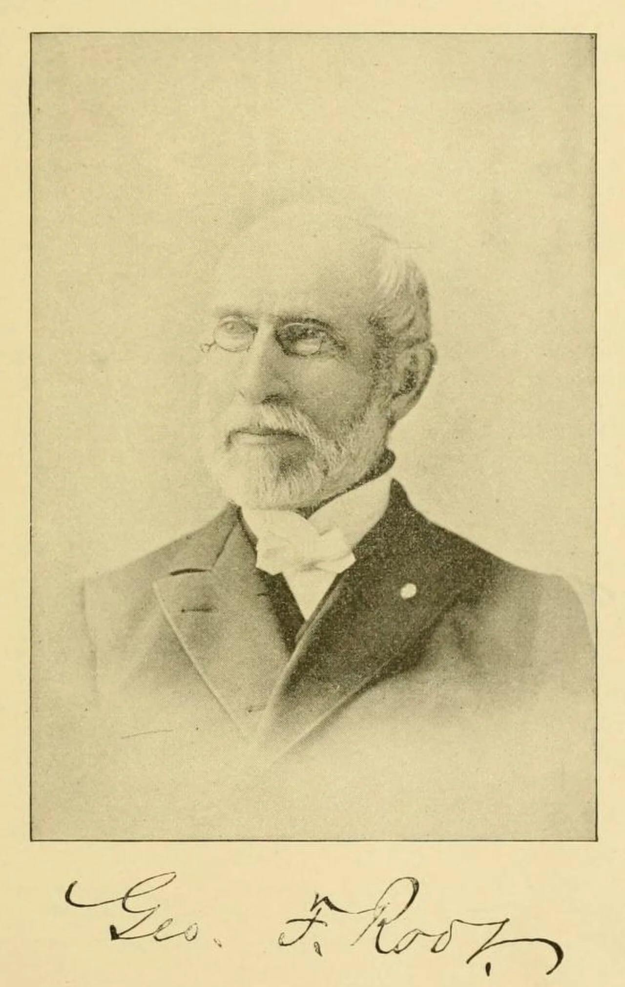 Porträt von George Frederick Root (1820–1895) – Gedenkseite