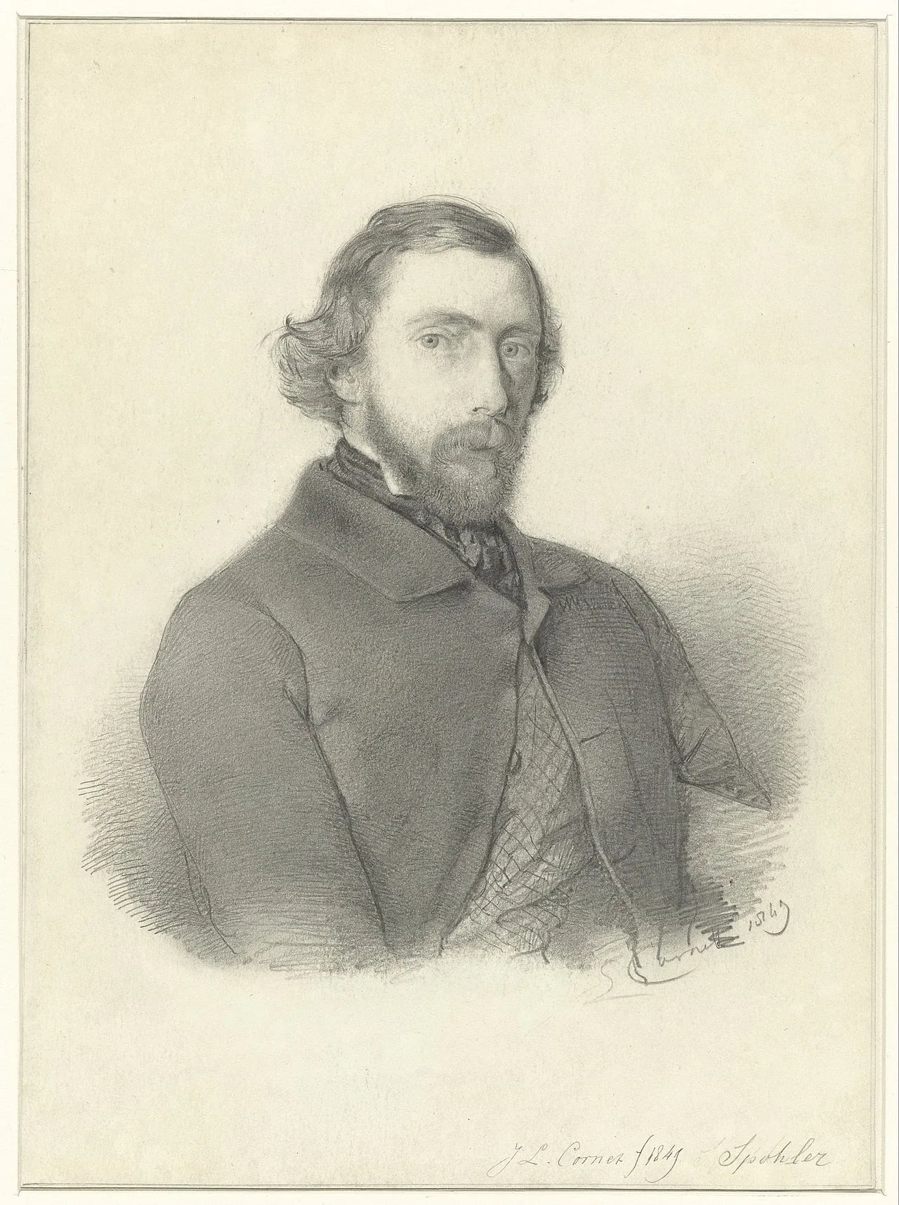 Portrait of Jan Jacob Spohler (1811–1866) – memorial page