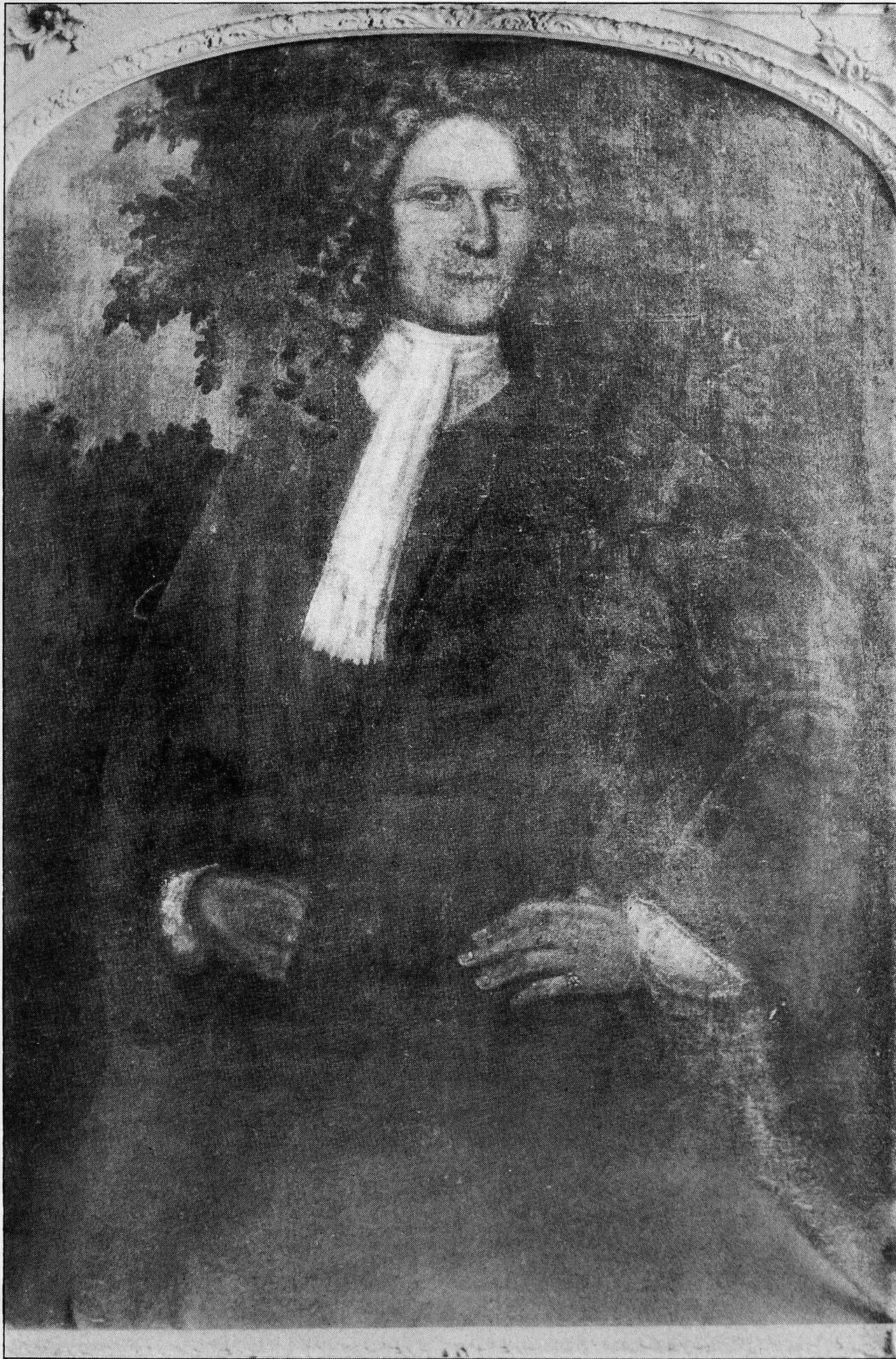Porträt von Jan Jansen Bleecker (1641–1732) – Gedenkseite