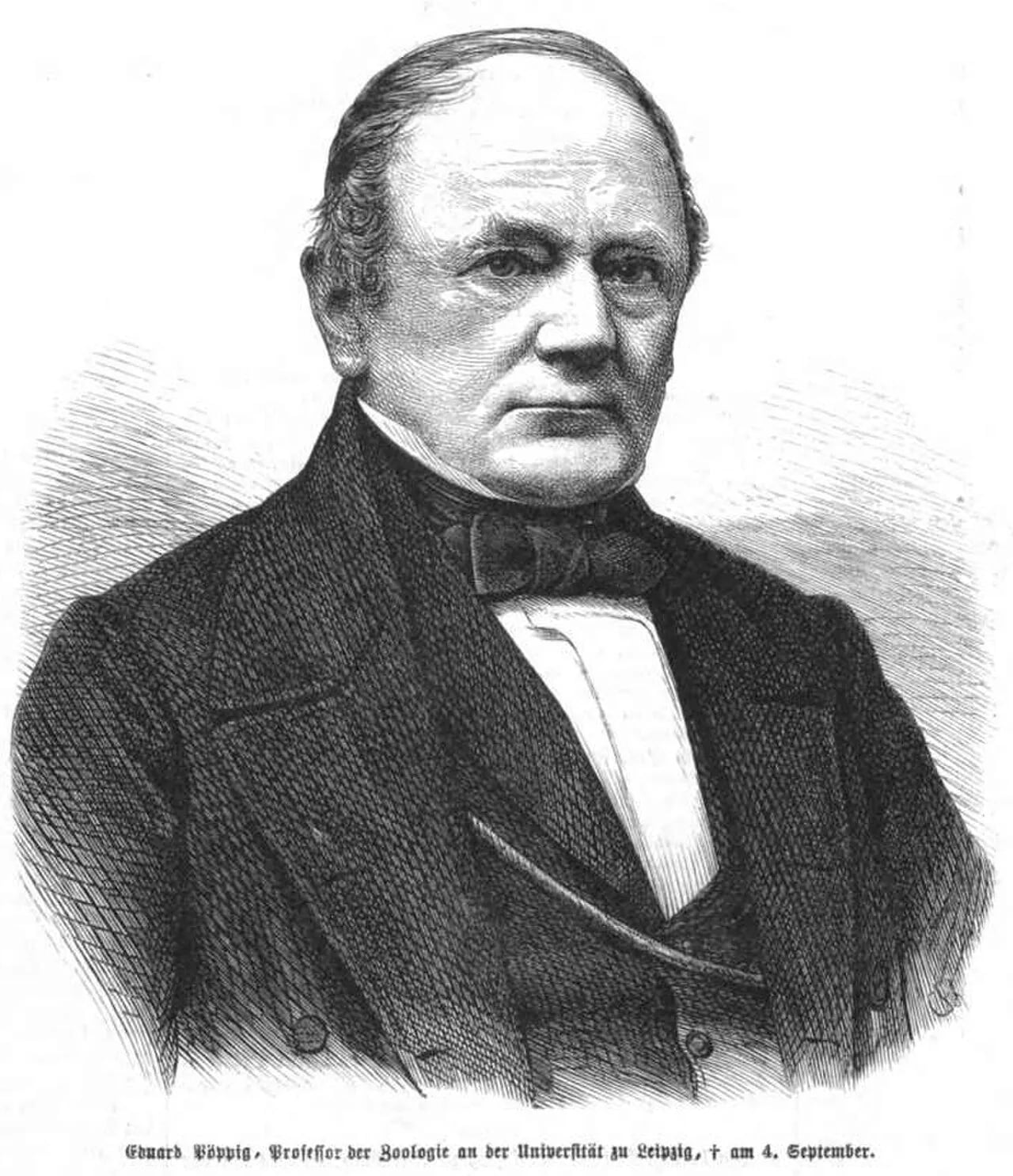 Portrait of Eduard Friedrich Poeppig (1798–1868) – memorial page