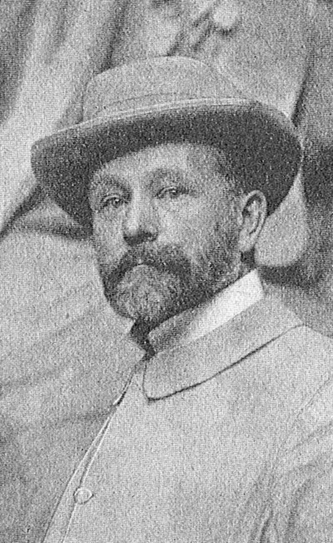 Portrait of Theodor Lundberg (1852–1926) – memorial page