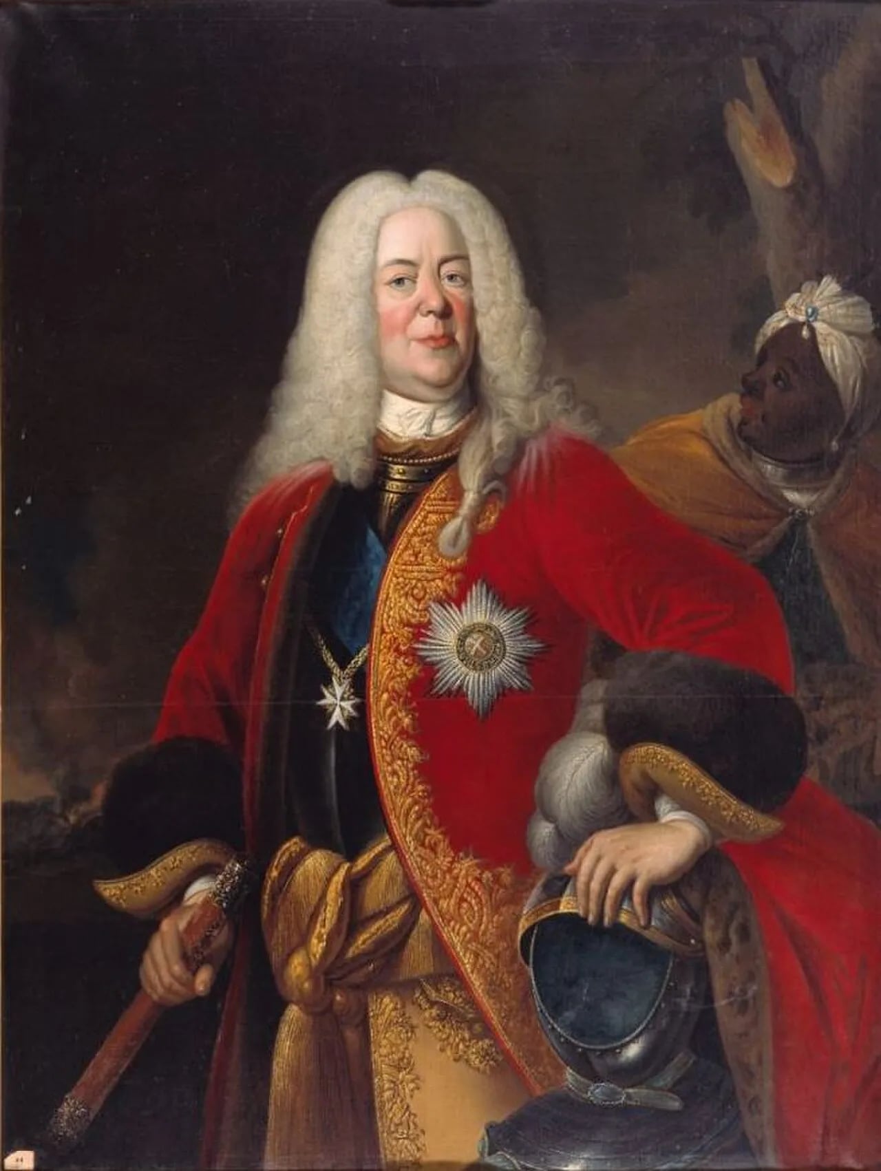 Porträt von Ludwig Rudolf (1671–1735) – Gedenkseite
