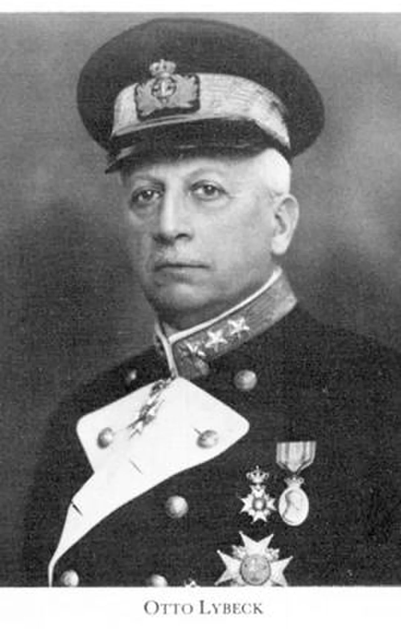 Porträt von Otto Lybeck (1871–1947) – Gedenkseite