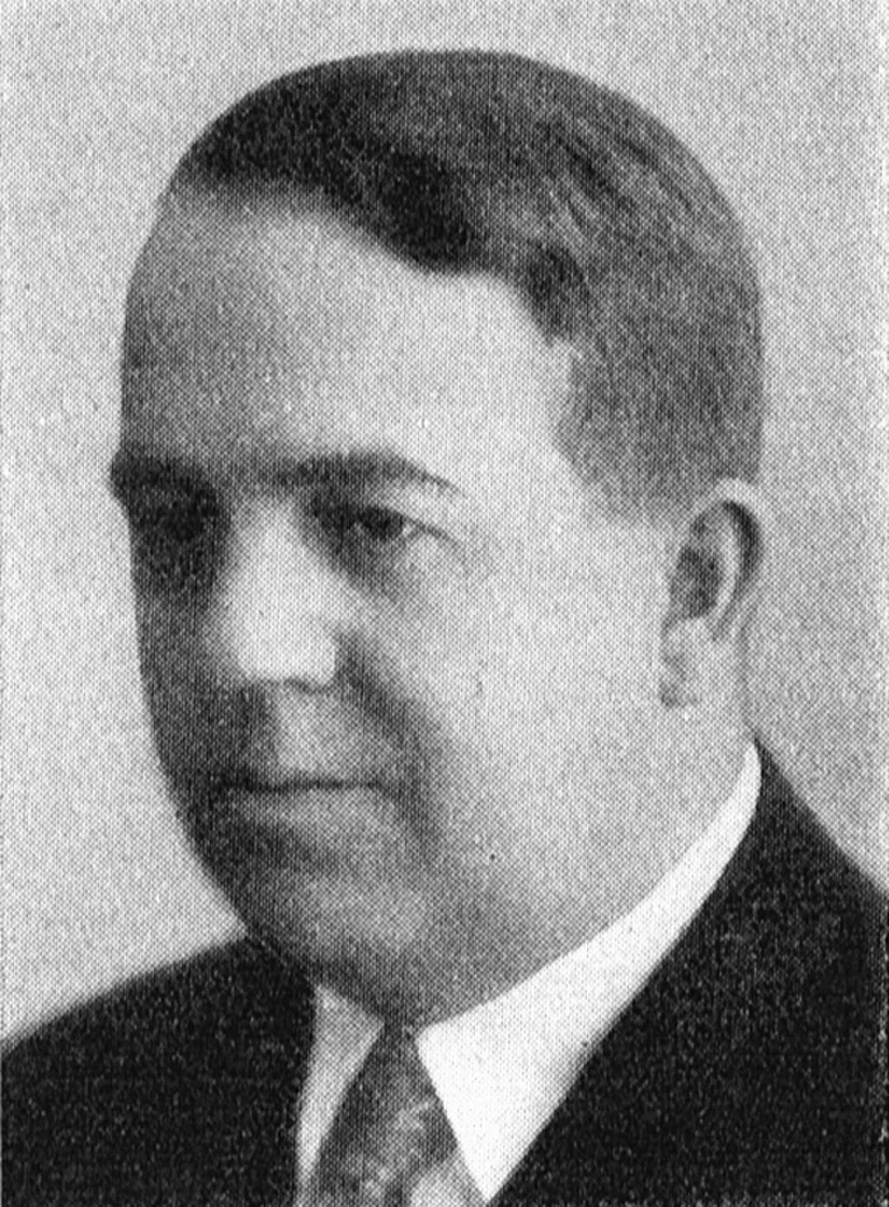 Porträt von Oscar Malmborg (1892–1968) – Gedenkseite