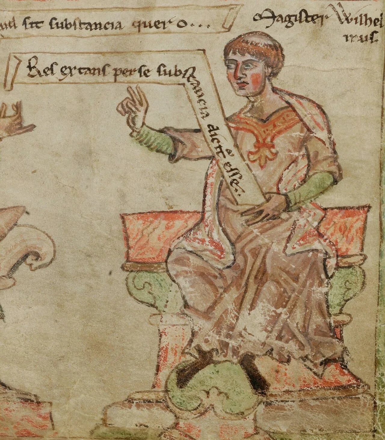 Portrait of Wilhelm von Conches (1080–1154) – memorial page