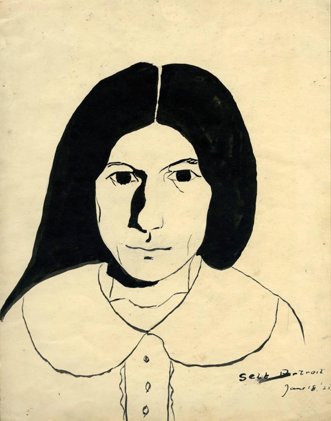 Portrait of Janice Biala (1903–2000) – memorial page
