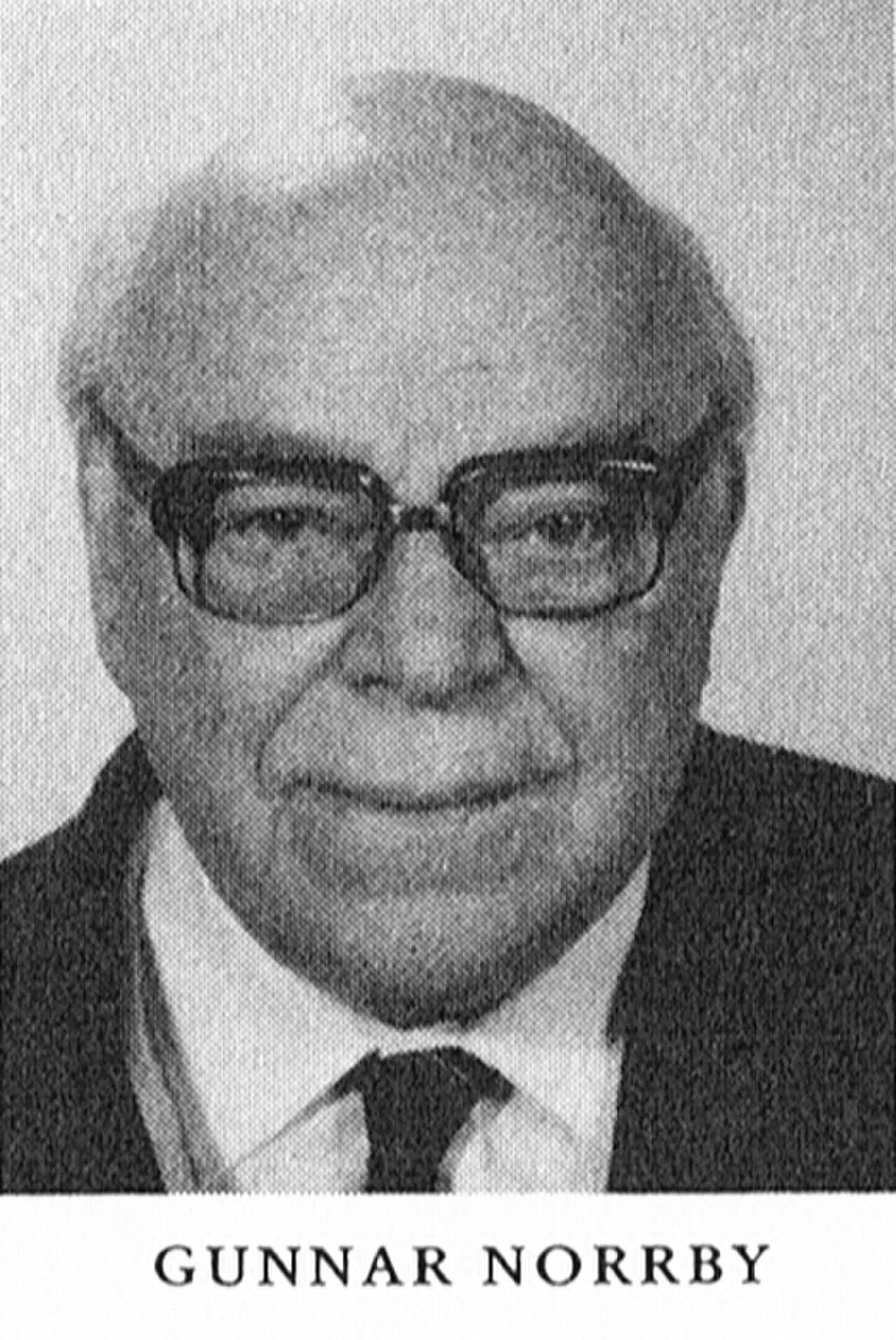 Portrait of Gunnar Norrby (1911–1992) – memorial page