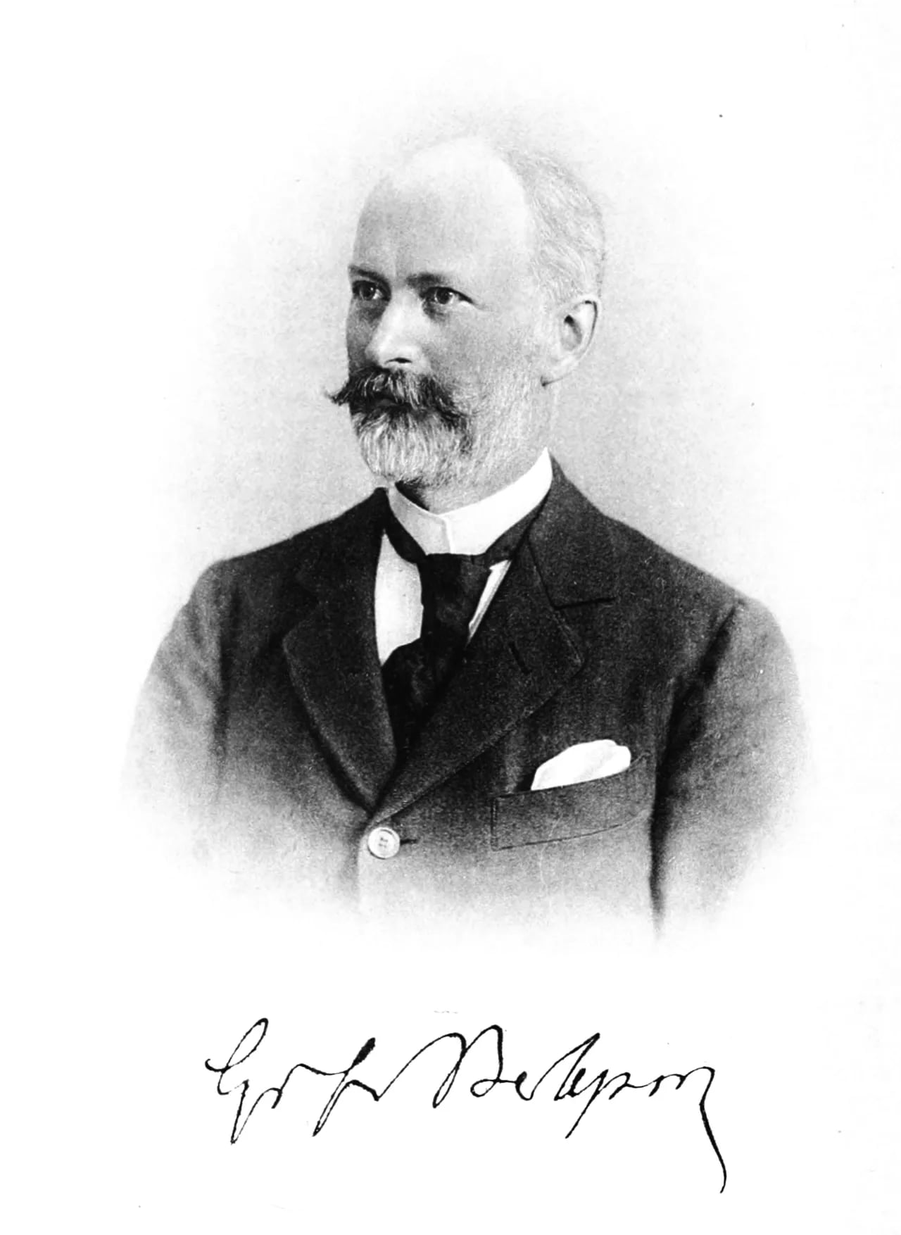 Porträt von Hans Graf von Berlepsch (1850–1915) – Gedenkseite