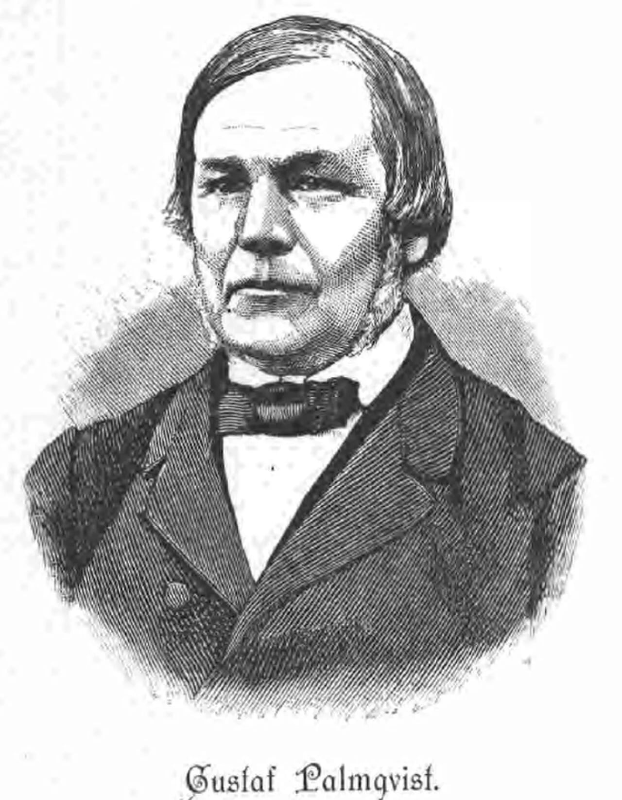 Porträt von Gustaf Palmquist (1812–1867) – Gedenkseite