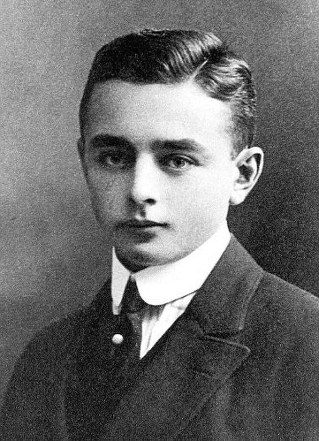 Porträt von Georg Heym (1887–1912) – Gedenkseite