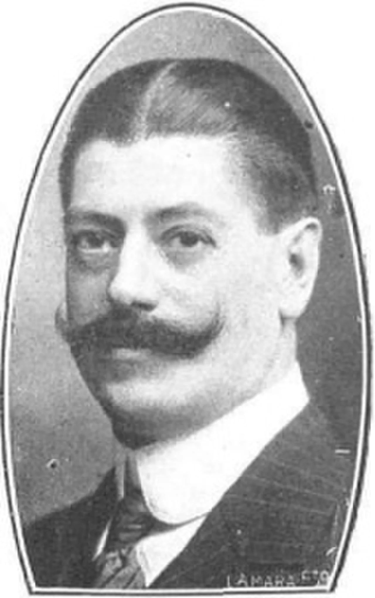 Porträt von Vicente Piniés Bayona (1875–1943) – Gedenkseite