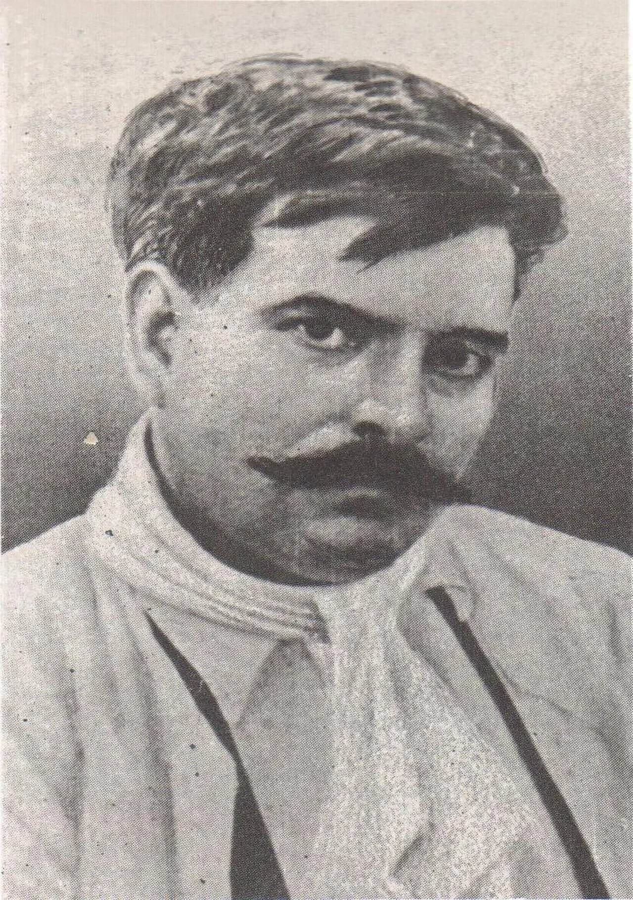Porträt von Victorino Bárcenas (1889–1927) – Gedenkseite