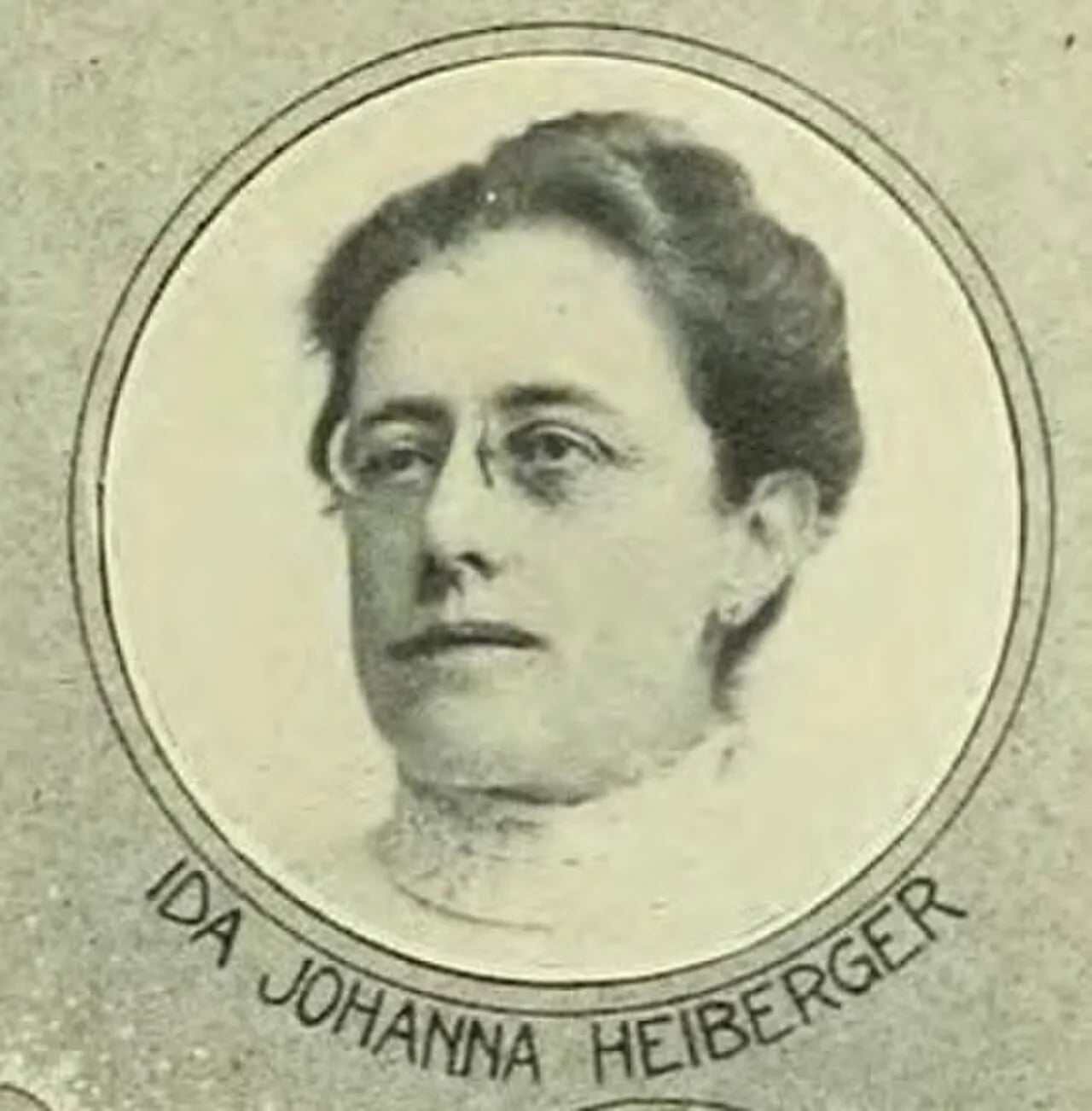 Portrait of Ida Heiberger (1858–1938) – memorial page