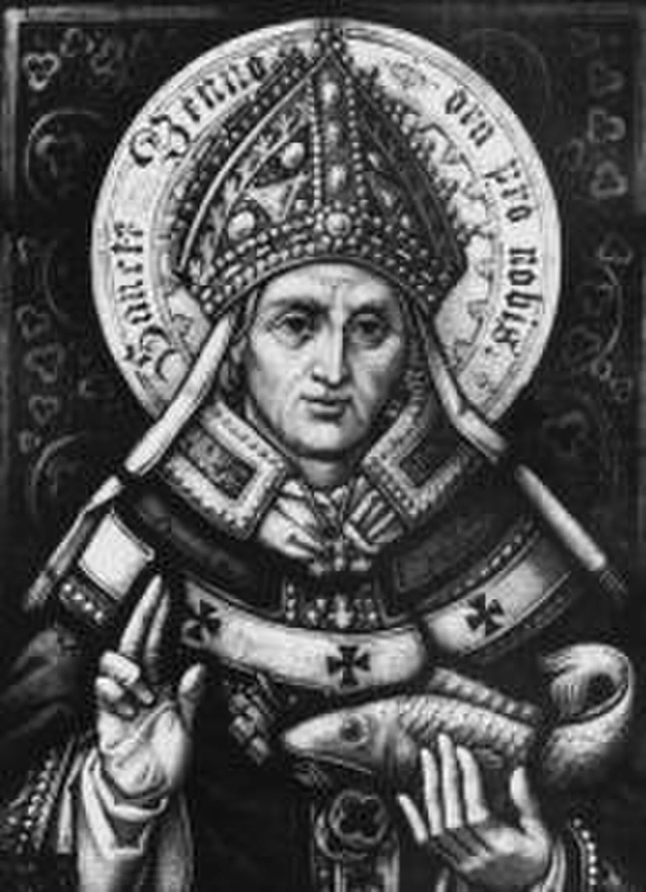 Porträt von Benno von Meißen (1010–1106) – Gedenkseite