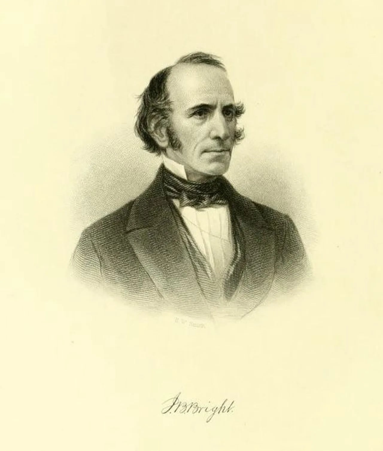 Portrait of Jonathan Brown Bright (1800–1879) – memorial page