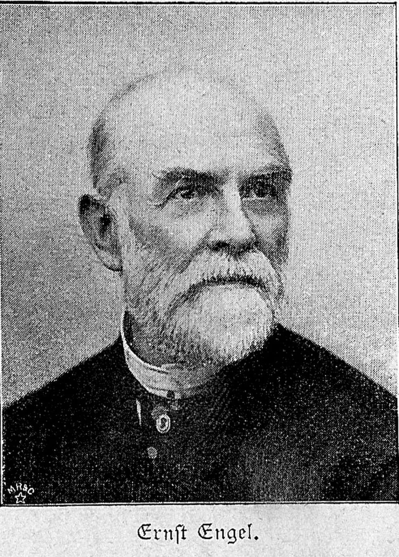 Porträt von Ernst Engel (1821–1897) – Gedenkseite