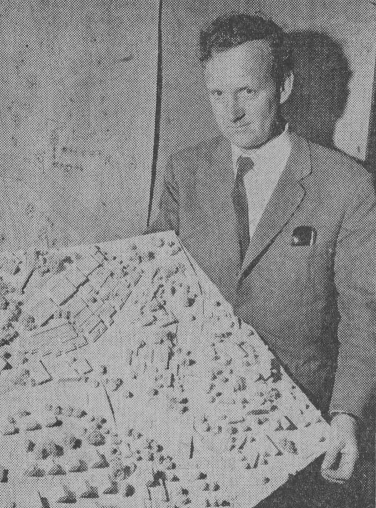 Porträt von Sten Samuelson (1926–2002) – Gedenkseite