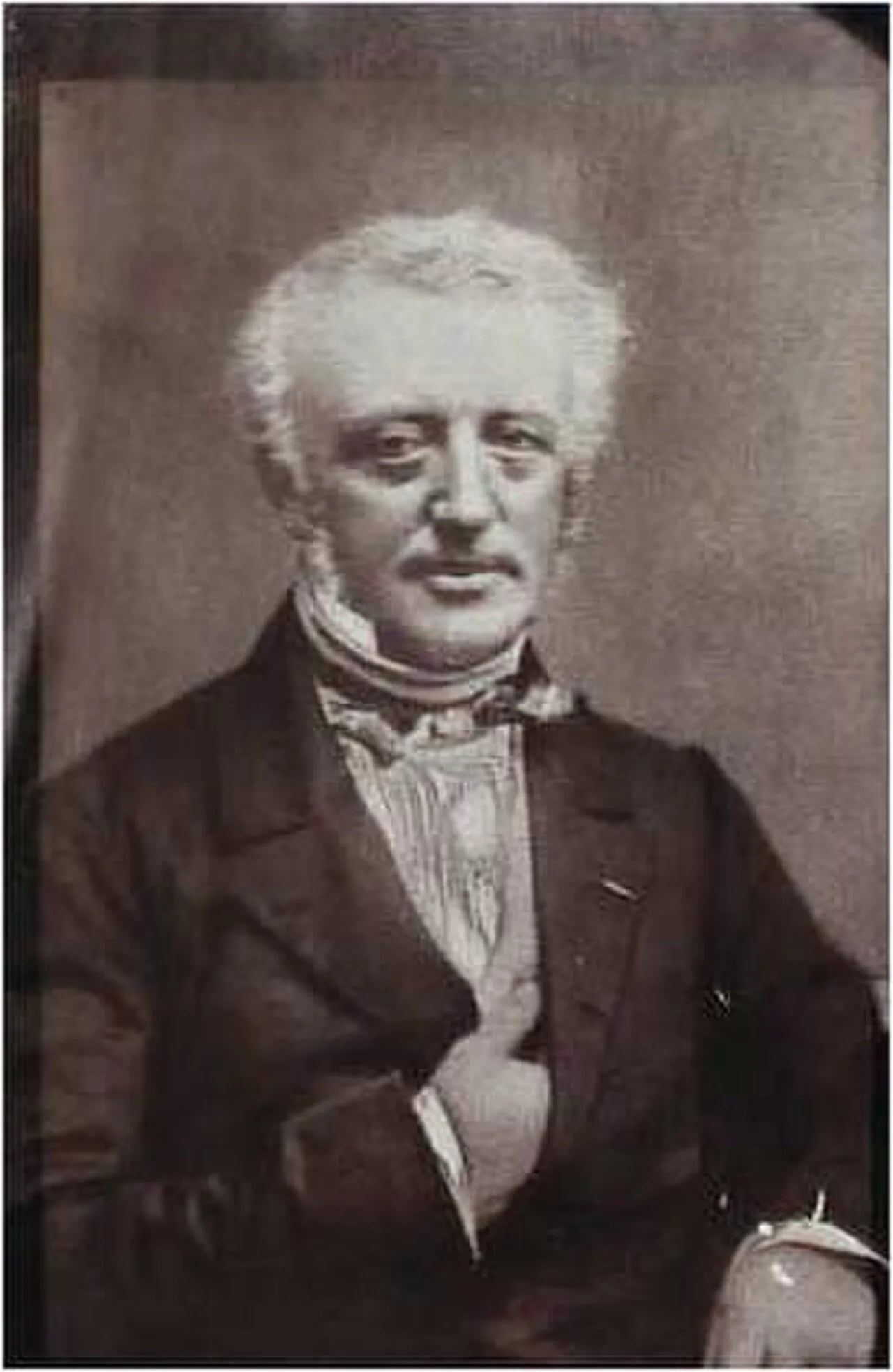 Porträt von Hans Brøchner Bruun (1793–1863) – Gedenkseite